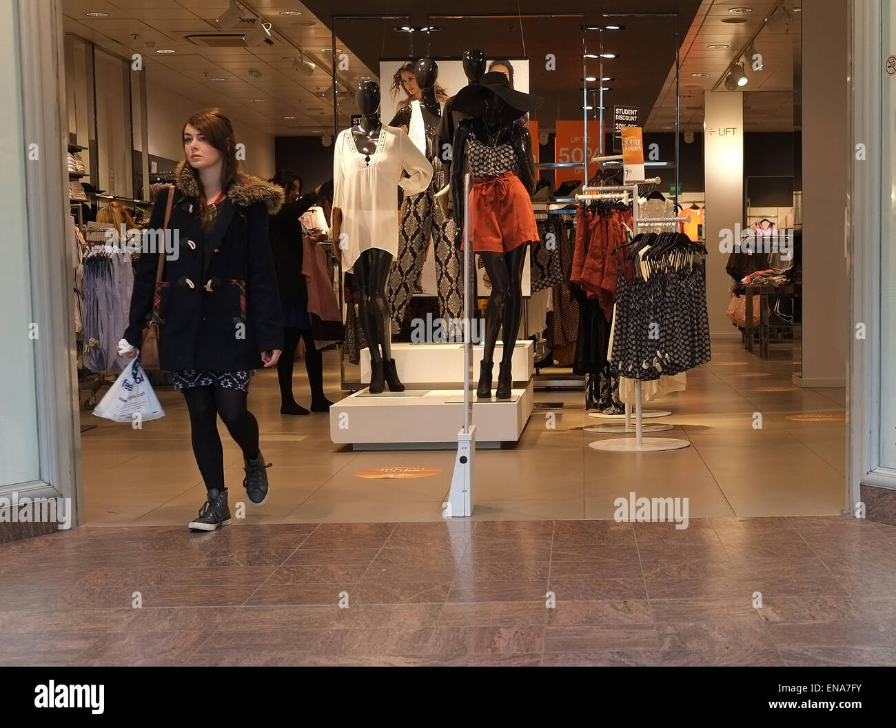 Clothes shop in the Mall at Cribbs Causeway, Bristol, England, UK GB