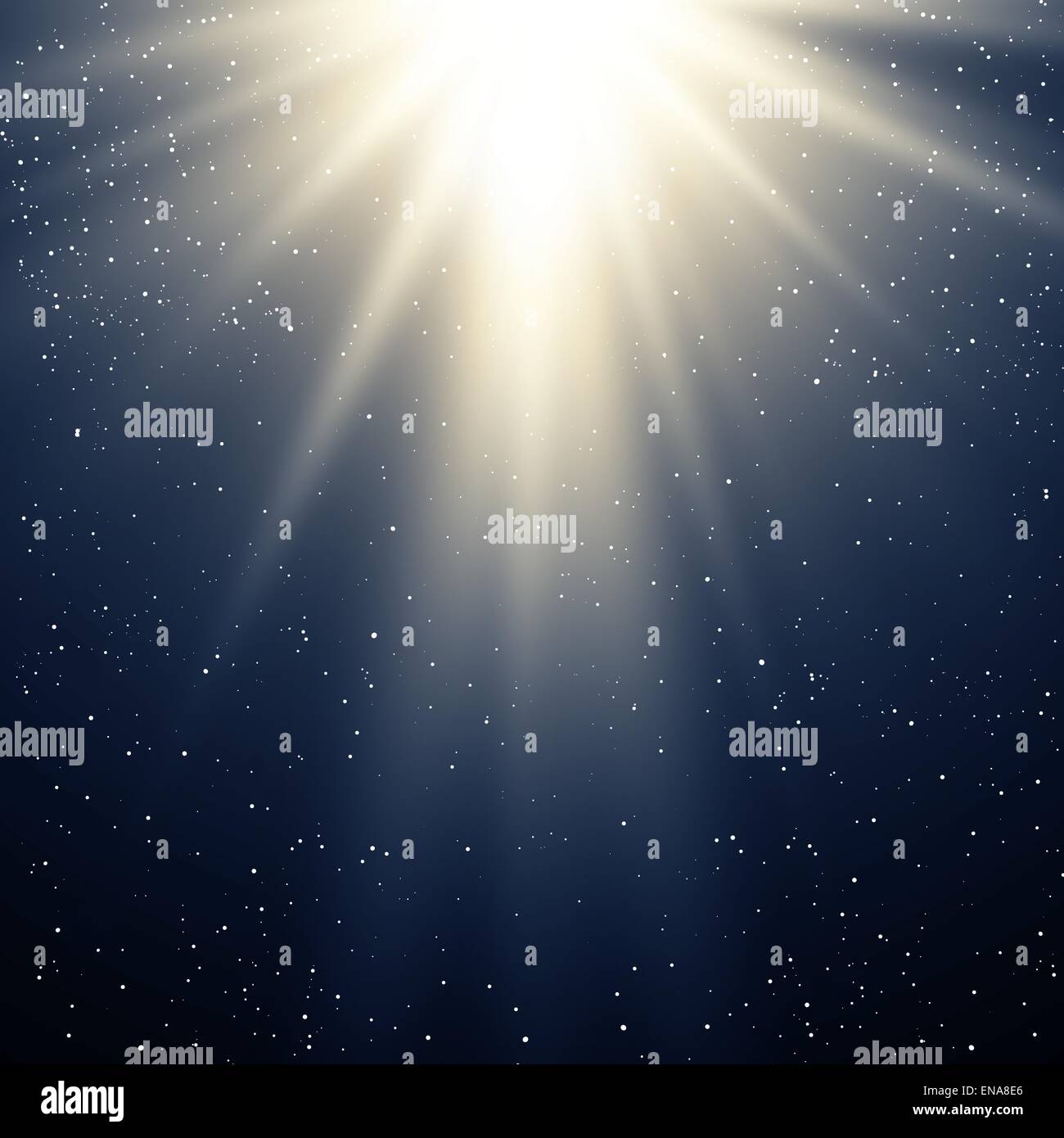 Vector illustration Abstract magic blue light background Stock Vector ...