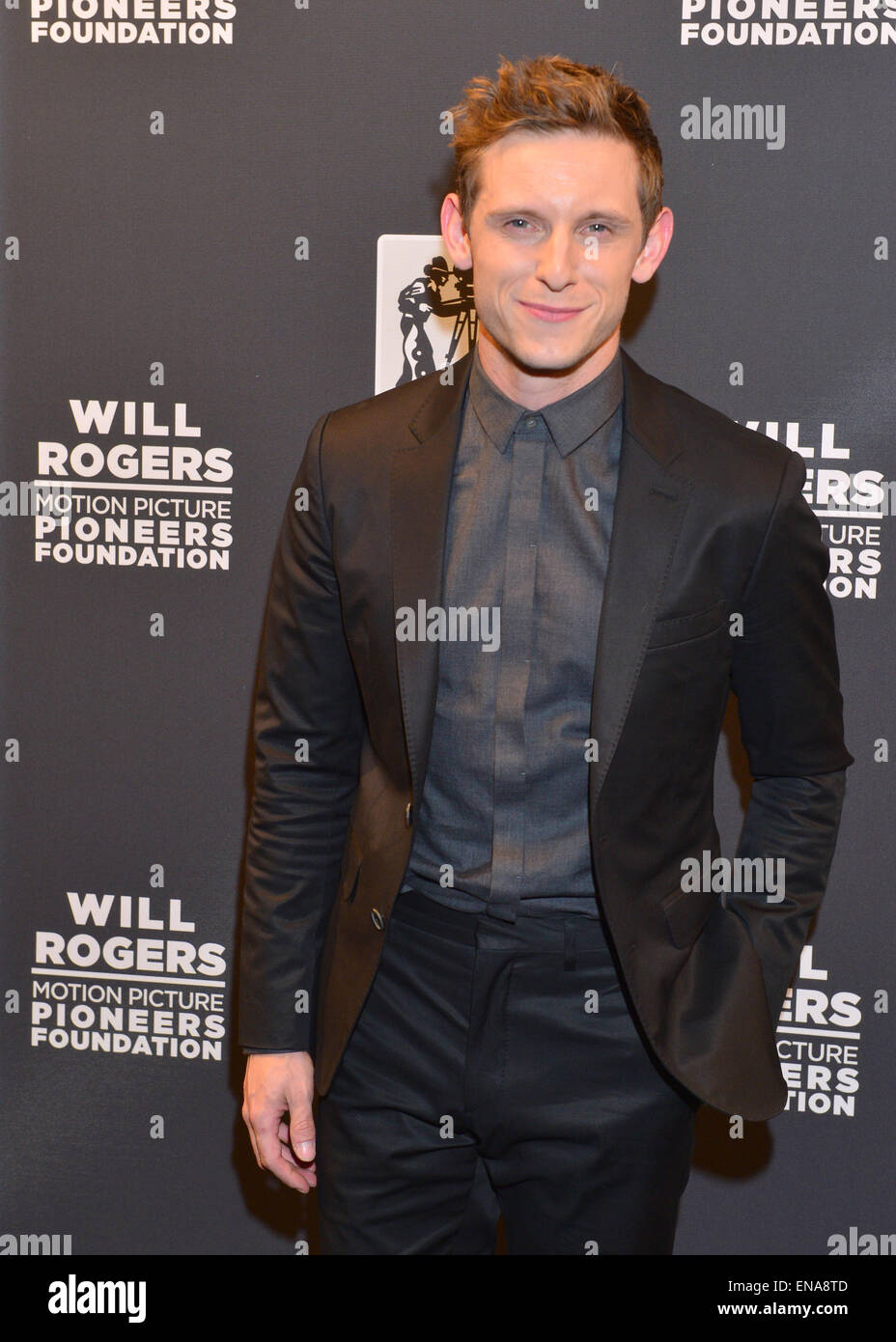 Actor Jamie Bell attends the Pioneer Dinner during 2015 CinemaCon in Las Vegas Stock Photo Alamy