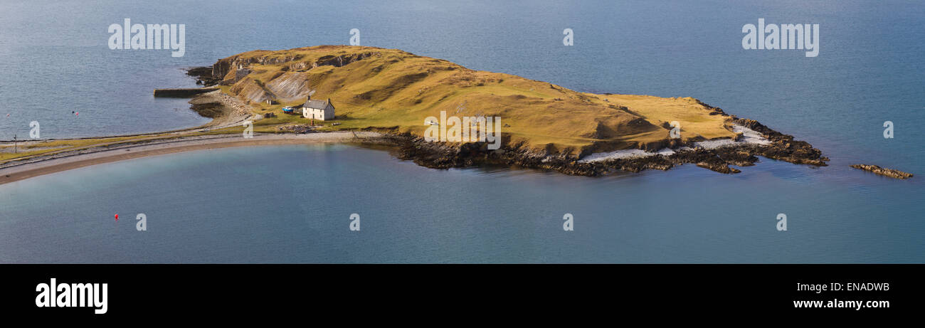 Ard Neakie tombola and peninsula, Sutherland, North Scotland Stock Photo