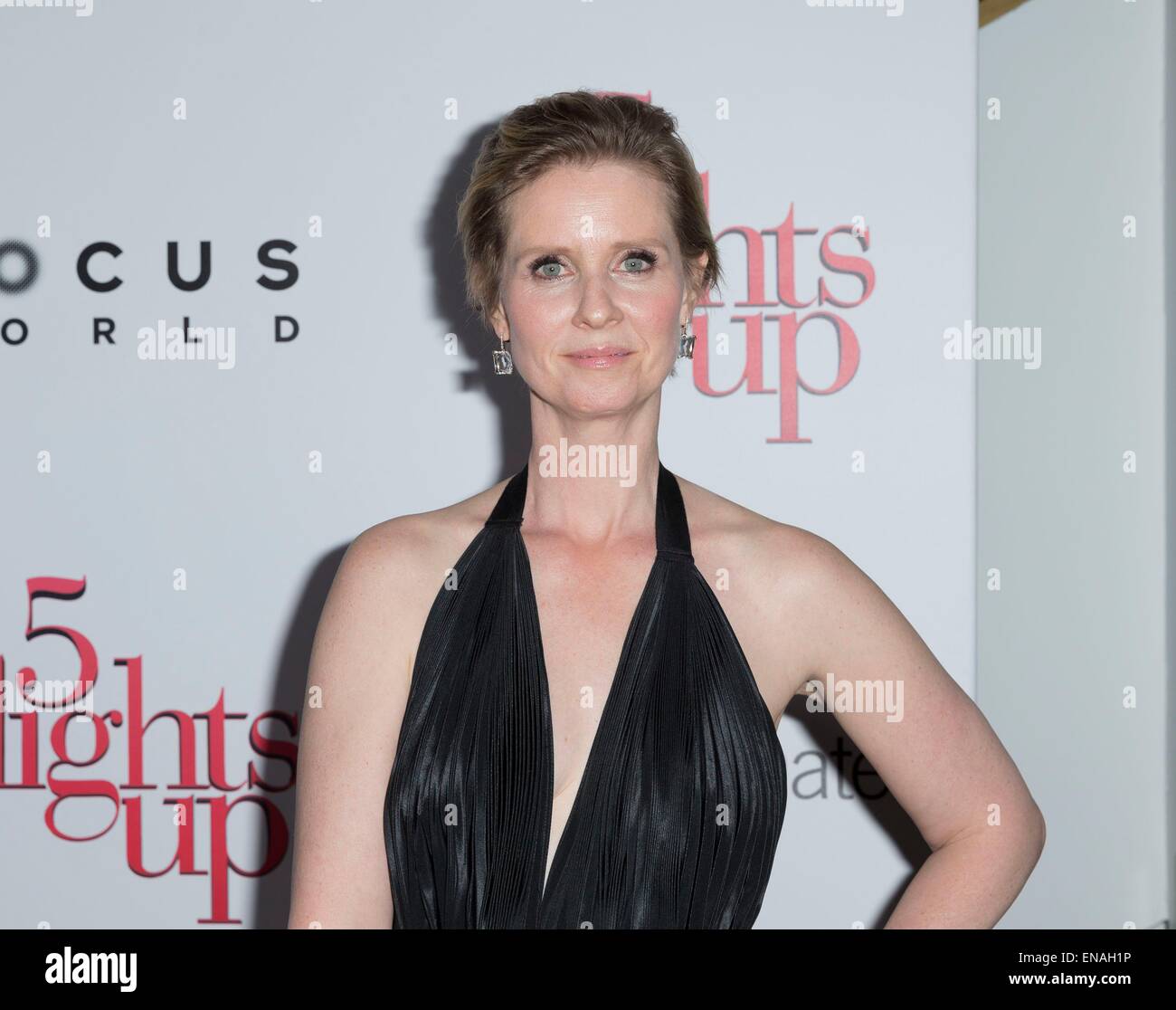 New York, NY, USA. 30th Apr, 2015. Cynthia Nixon at arrivals for 5 FLIGHTS UP Premiere, Brooklyn Academy of Music (BAM) Rose Cinema, New York, NY April 30, 2015. Credit:  Lev Radin/Everett Collection/Alamy Live News Stock Photo