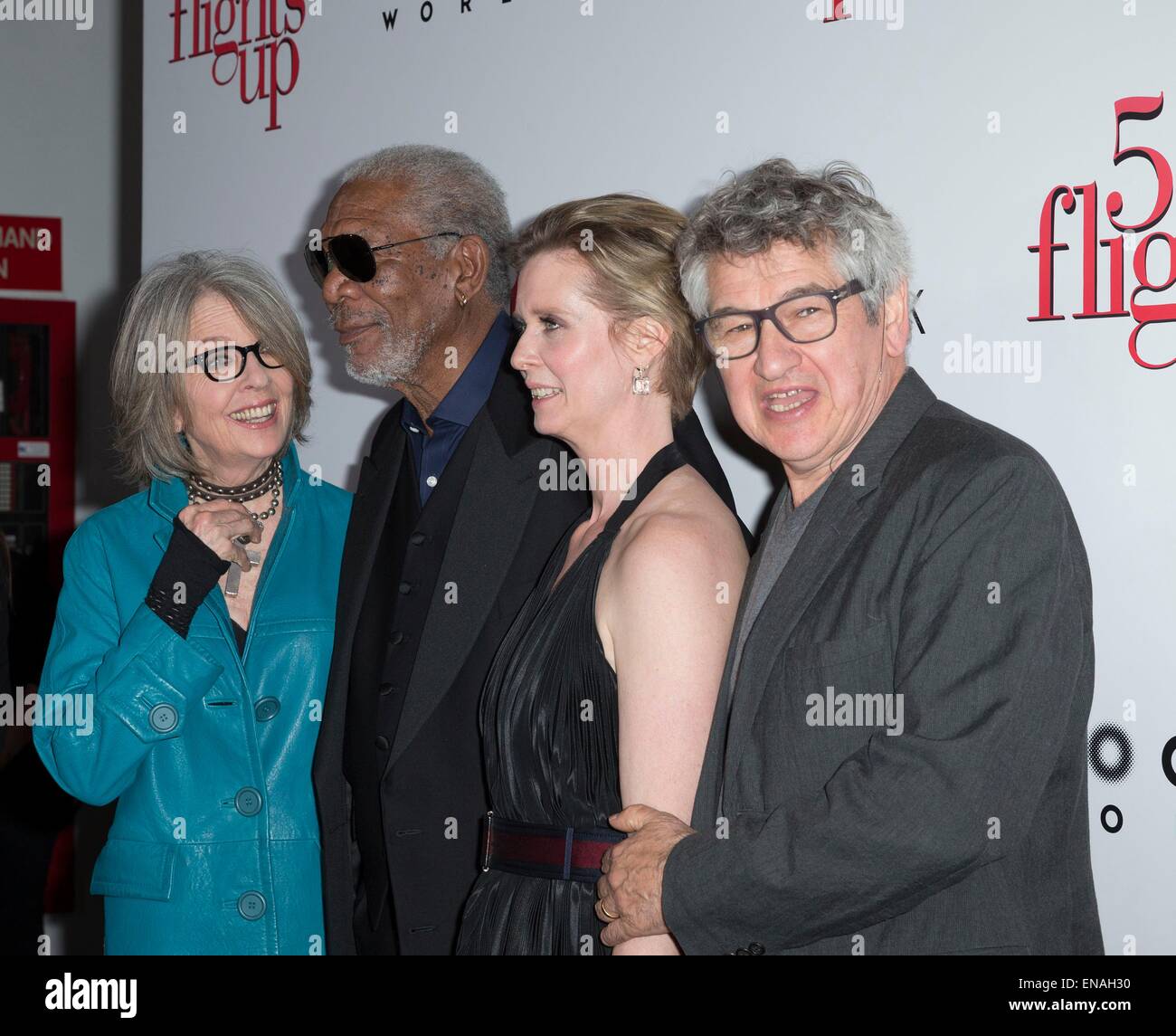 New York, NY, USA. 30th Apr, 2015. Diane Keaton, Morgan Freeman