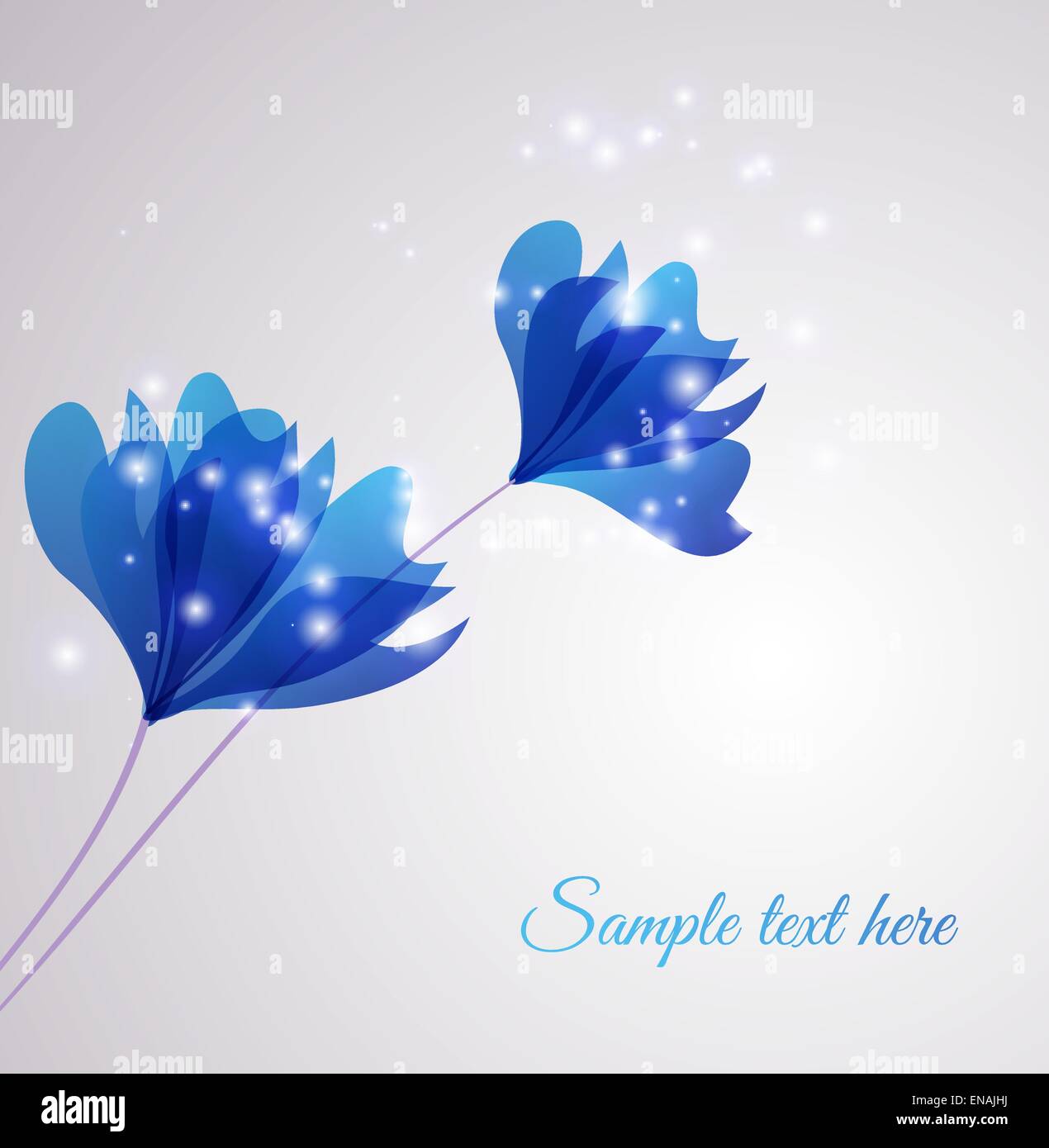 Flower vector background Stock Vector Image & Art - Alamy