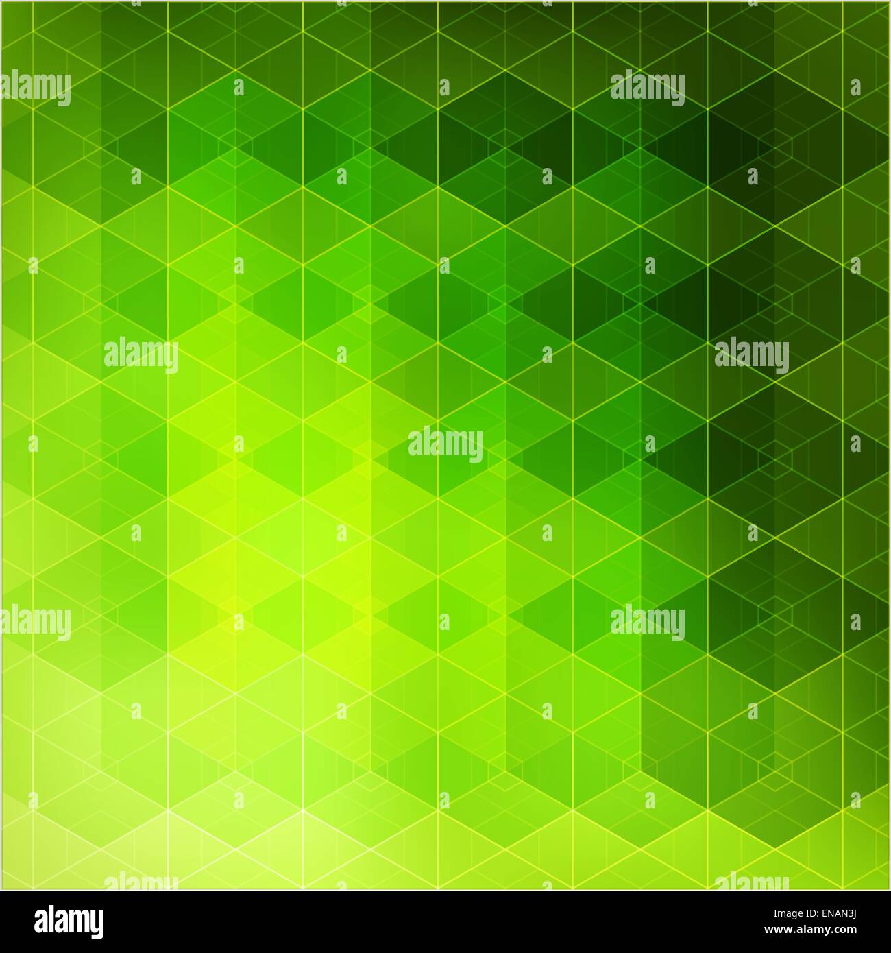 Abstract technology background with color triangle. Vector illustration ...