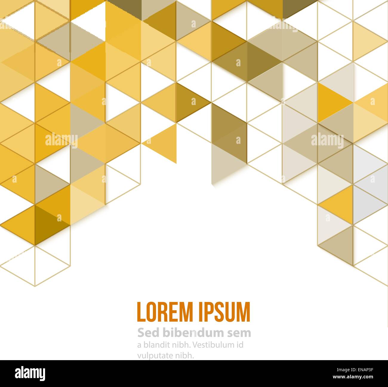 Abstract geometric background with polygonal triangles. Vector ...