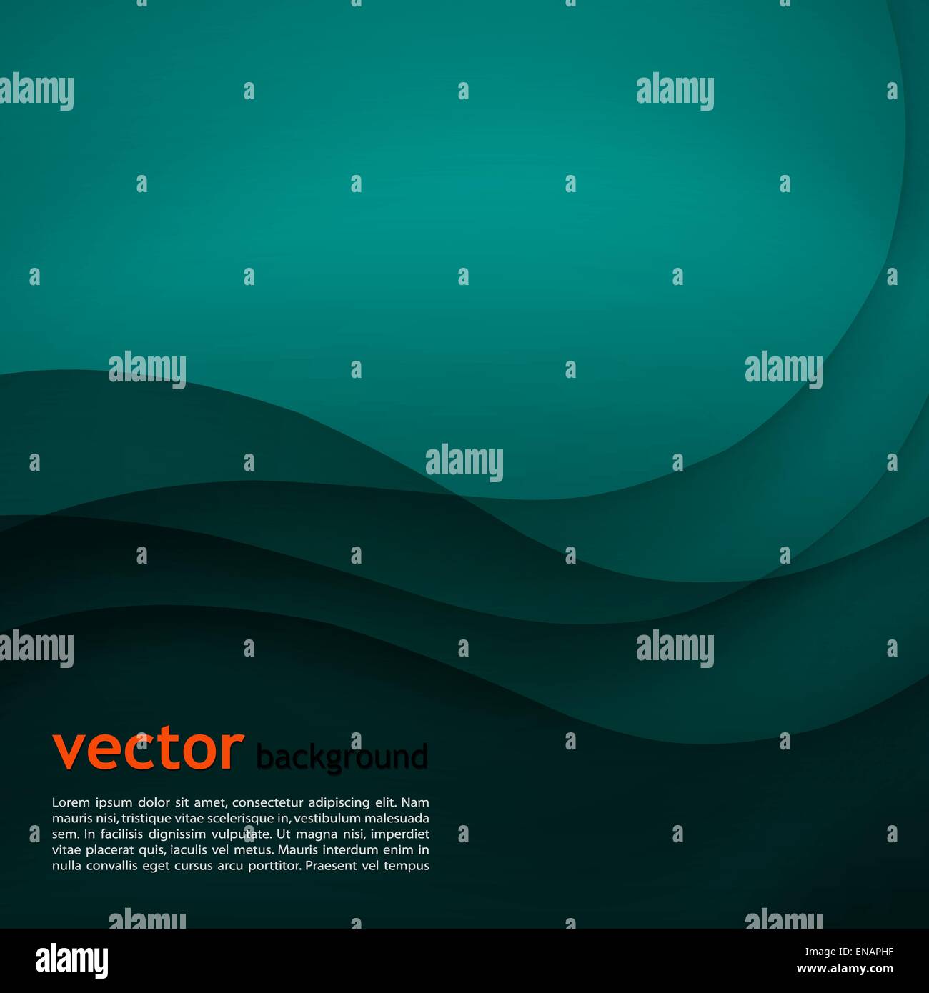 Abstract colorful vector wave background . EPS 10 Stock Vector Image ...