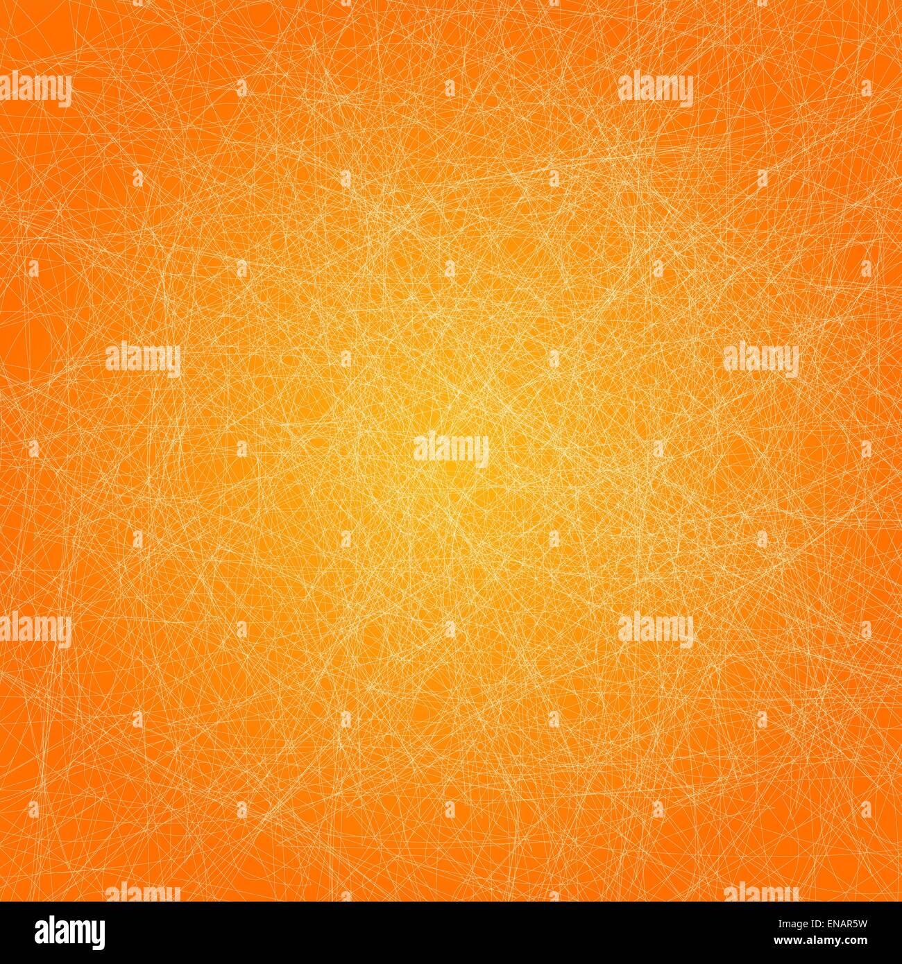 Vector illustration Vintage orange grunge texture paper background