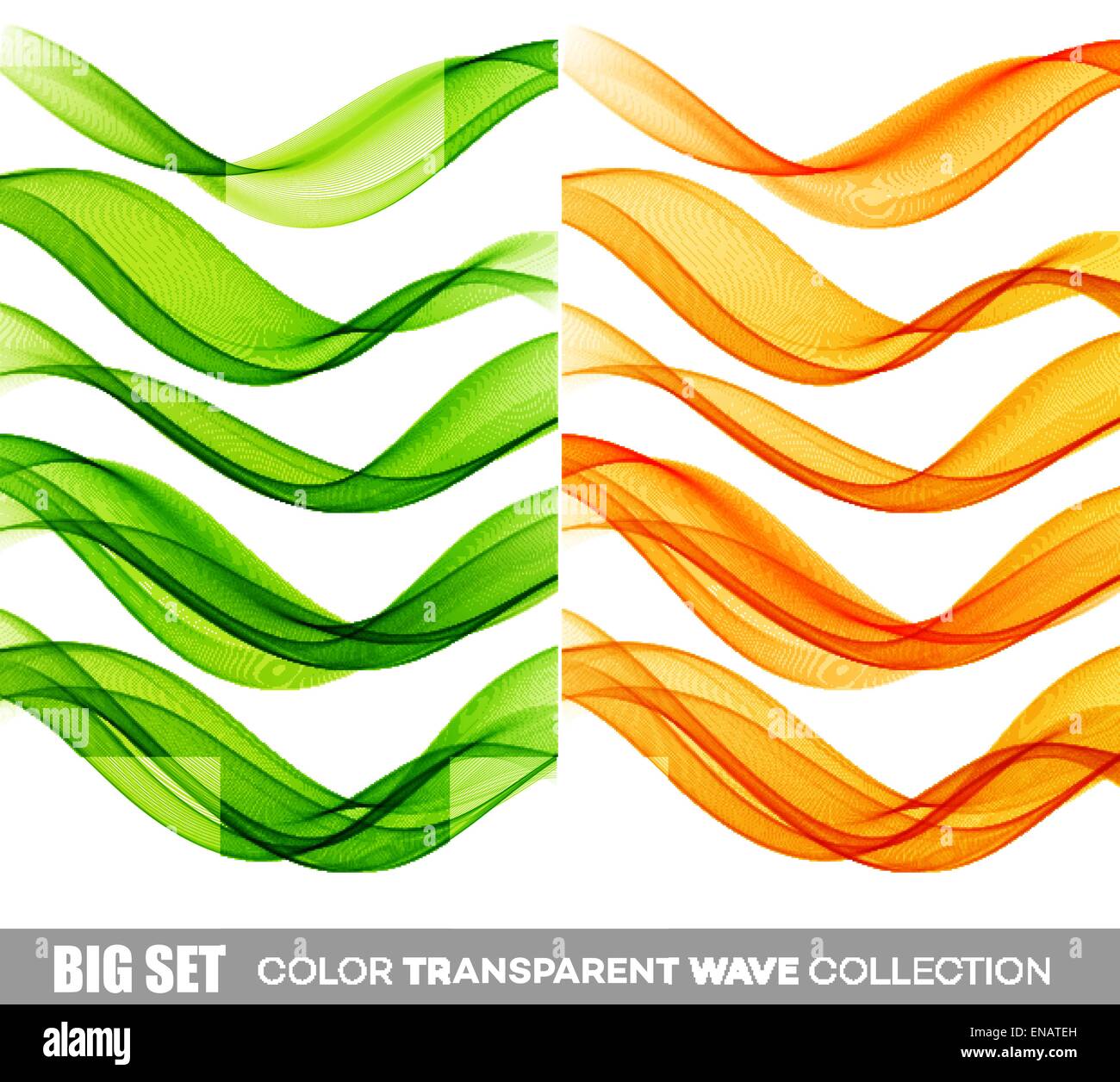 Vector Set of color transparent smoky wave Stock Vector Image & Art - Alamy