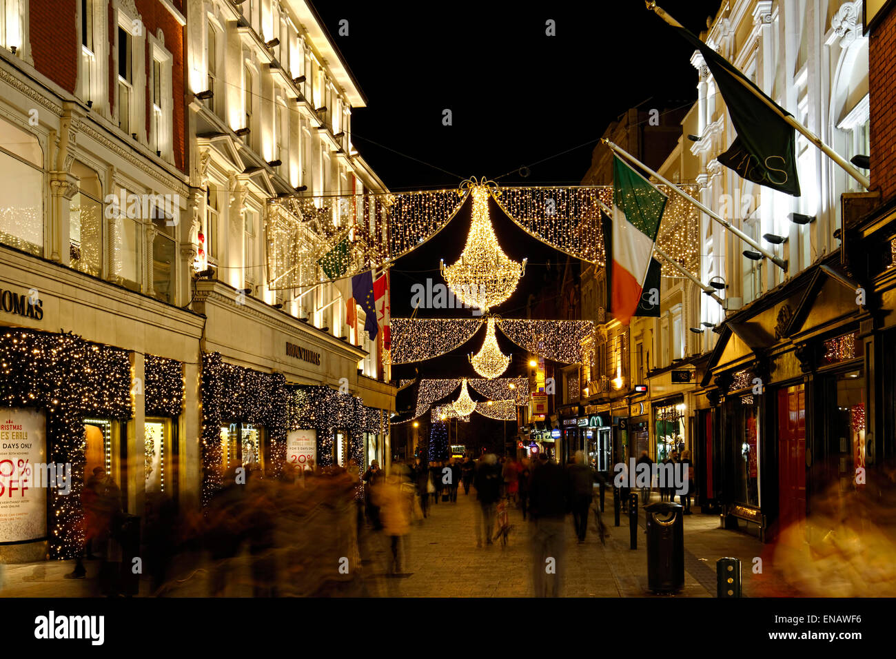 Dublin at christmas hi-res stock photography and images - Alamy