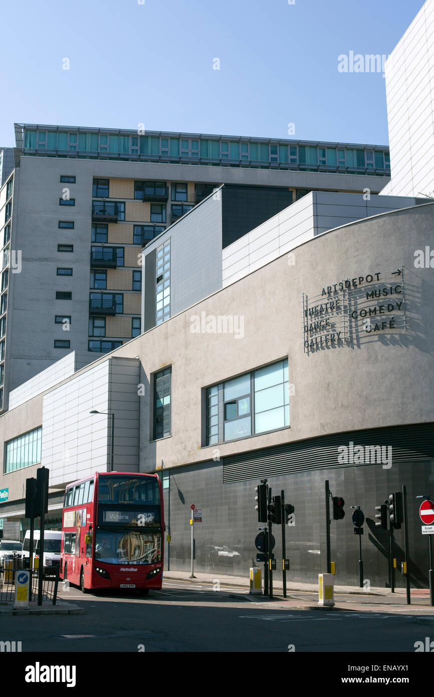 Arts Depot centre theatre playhouse Tallyho Stock Photo Alamy