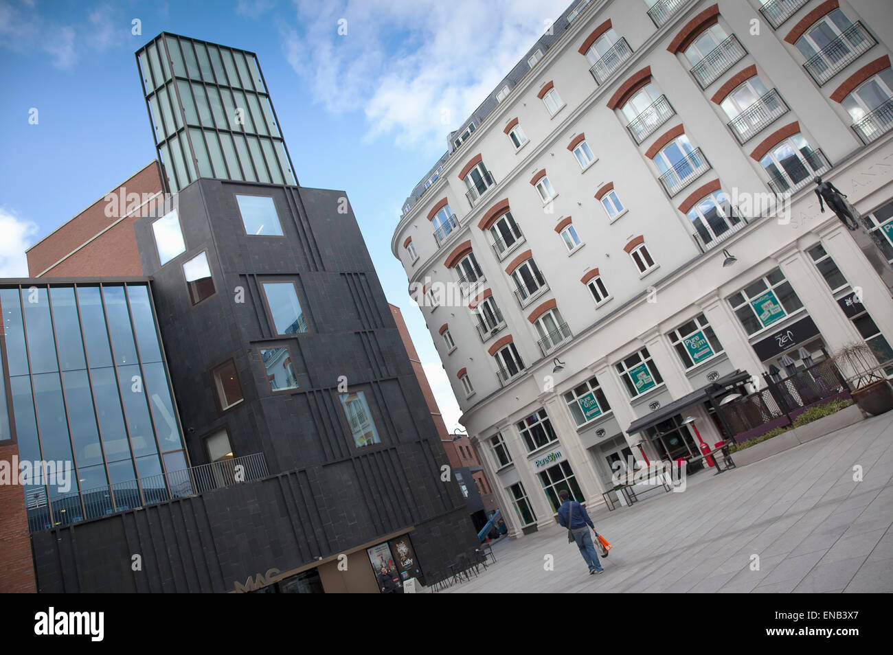 Ireland, North, Belfast, Cathedral Quarter. The MAC in St Annes Square