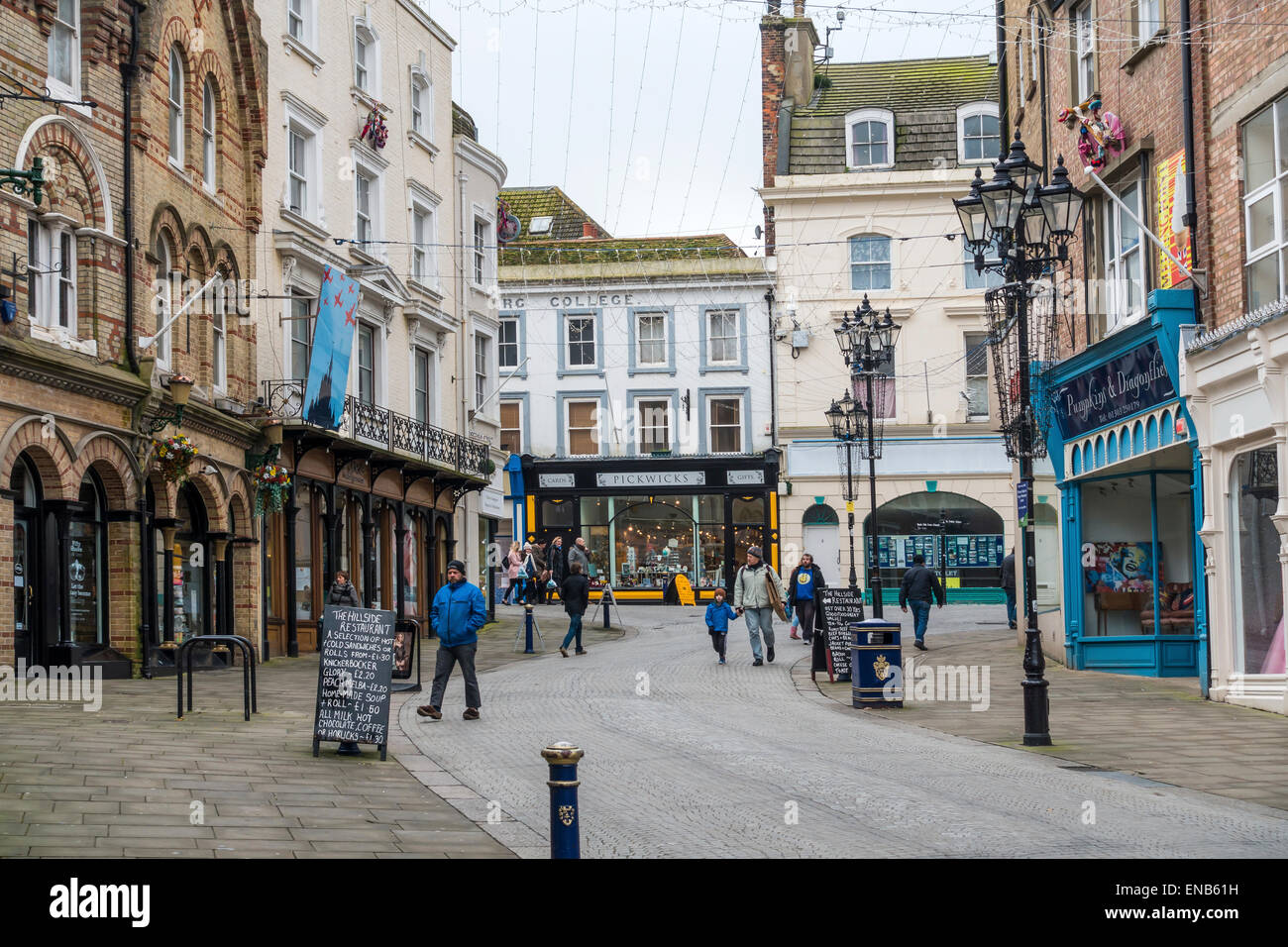 Rendezvous Street Folkestone Kent UK Stock Photo - Alamy