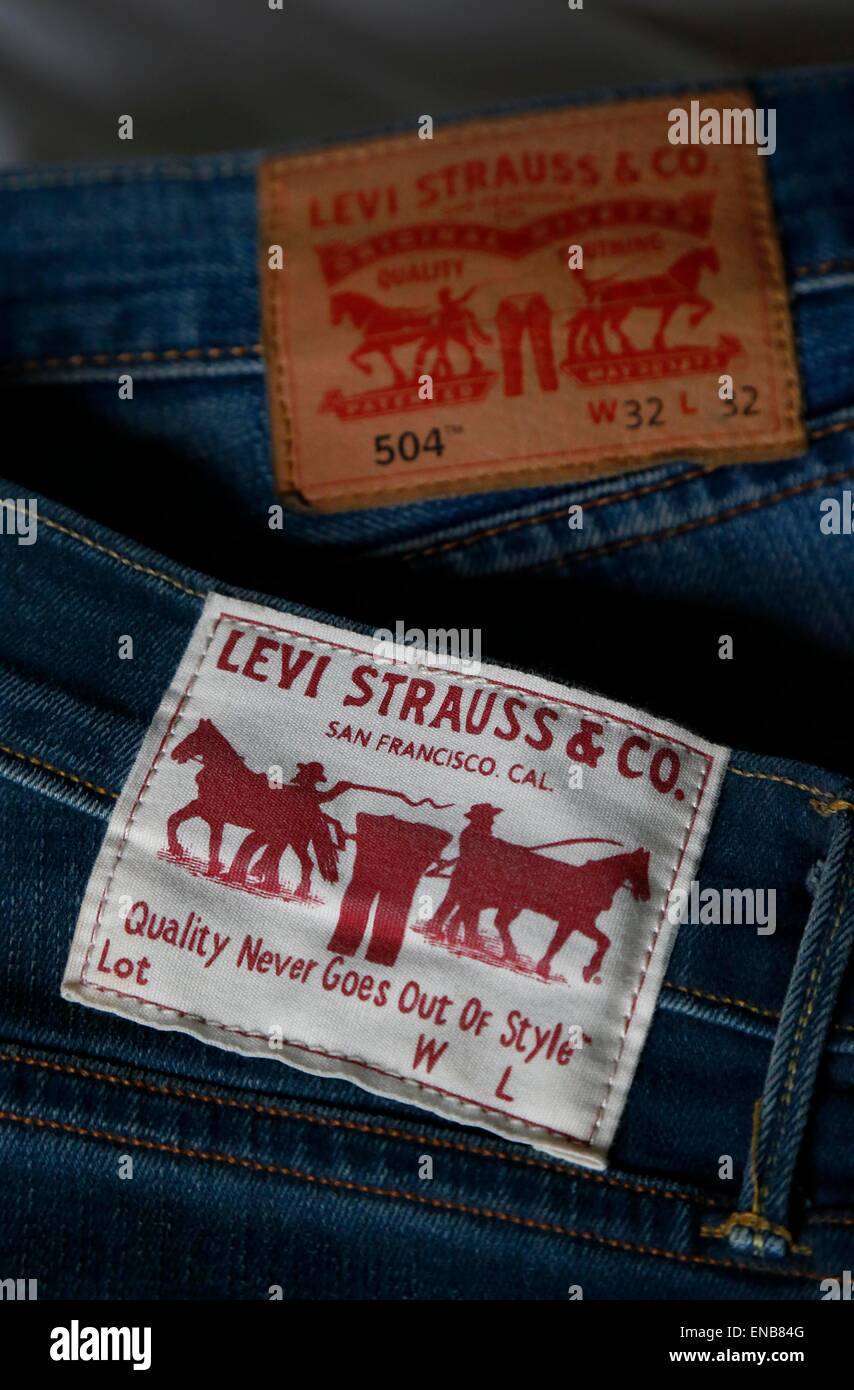 Levi and Denim Jeans Photo - Alamy