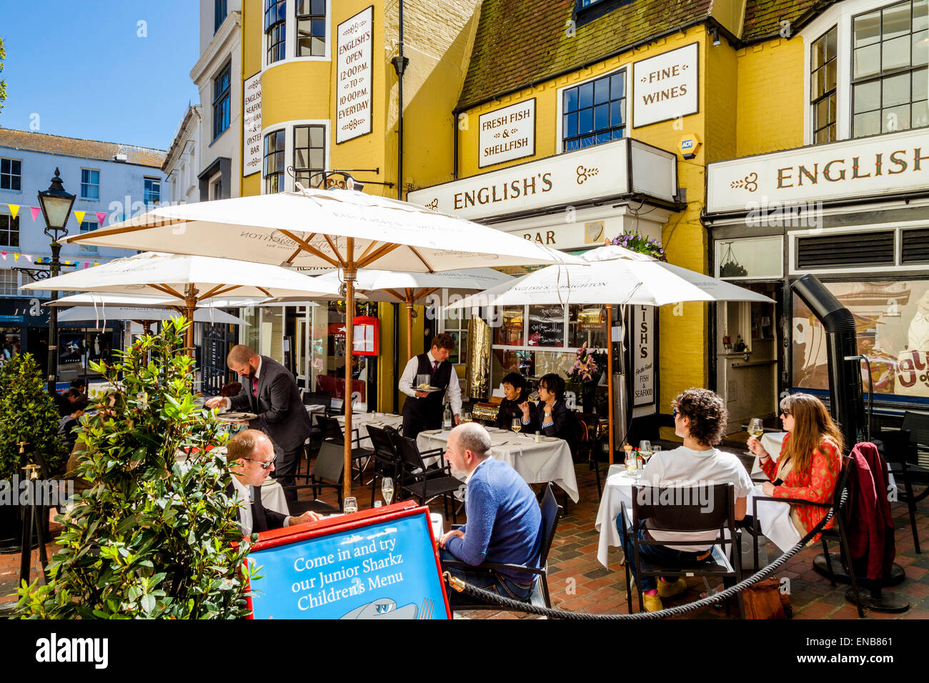 English's Seafood Restaurant, The Lanes, Brighton, Sussex, UK Stock