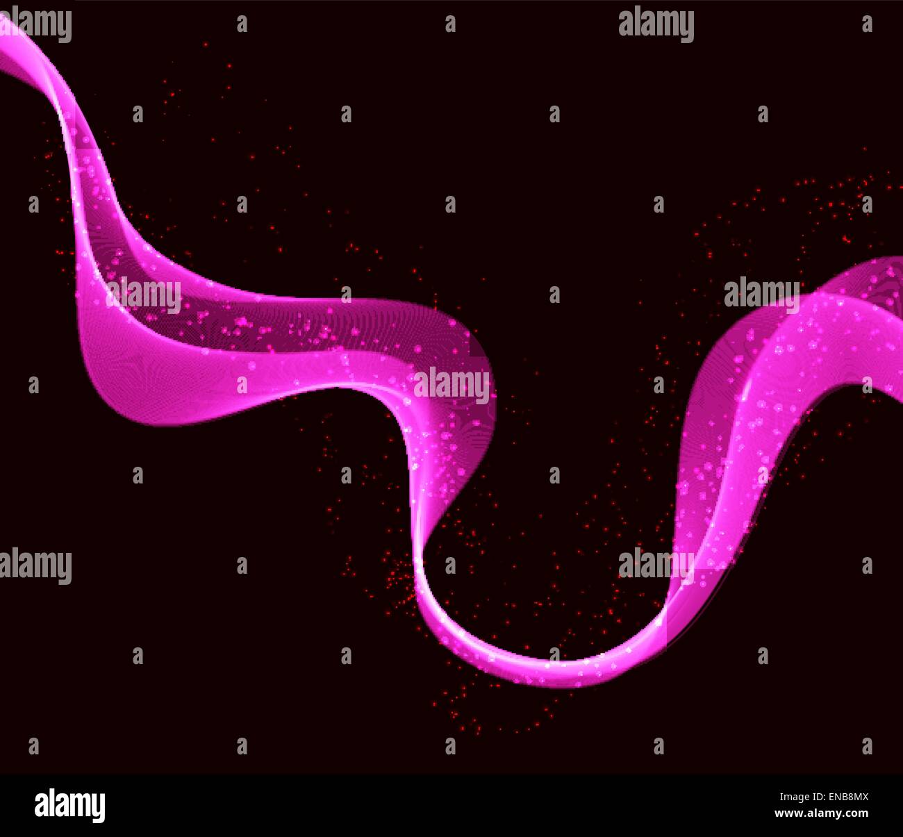 Pink Colorful wavy lines vector abstract background Stock Vector Image ...