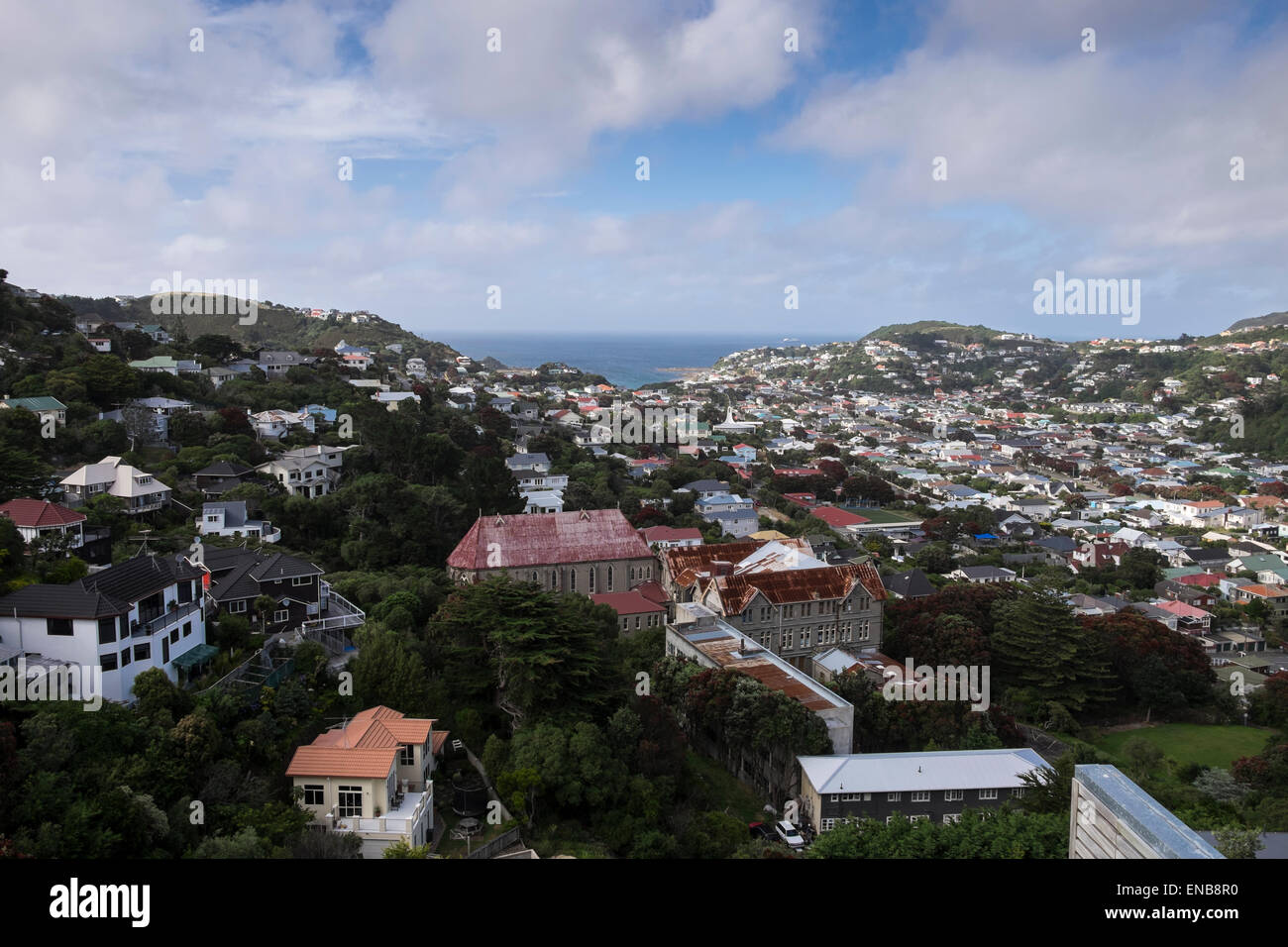 Aerial view of wellington hires stock photography and images Alamy