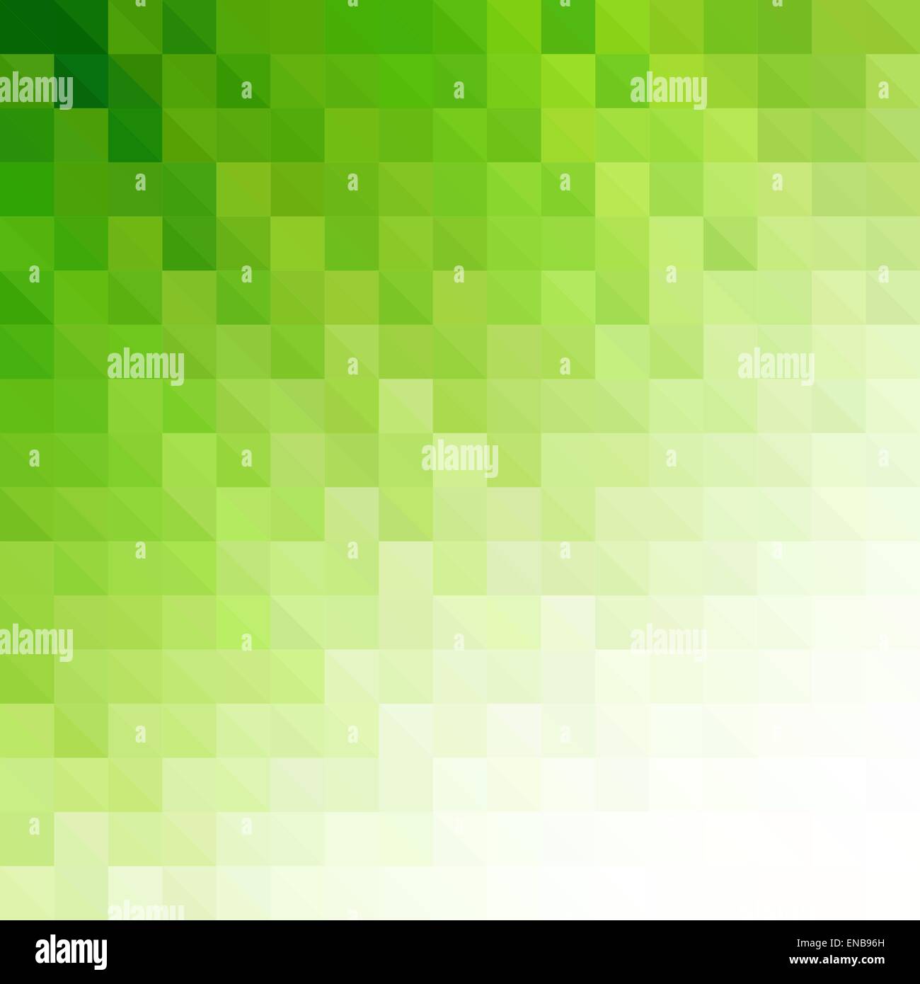 Vector Abstract green geometric technology background with triangle ...