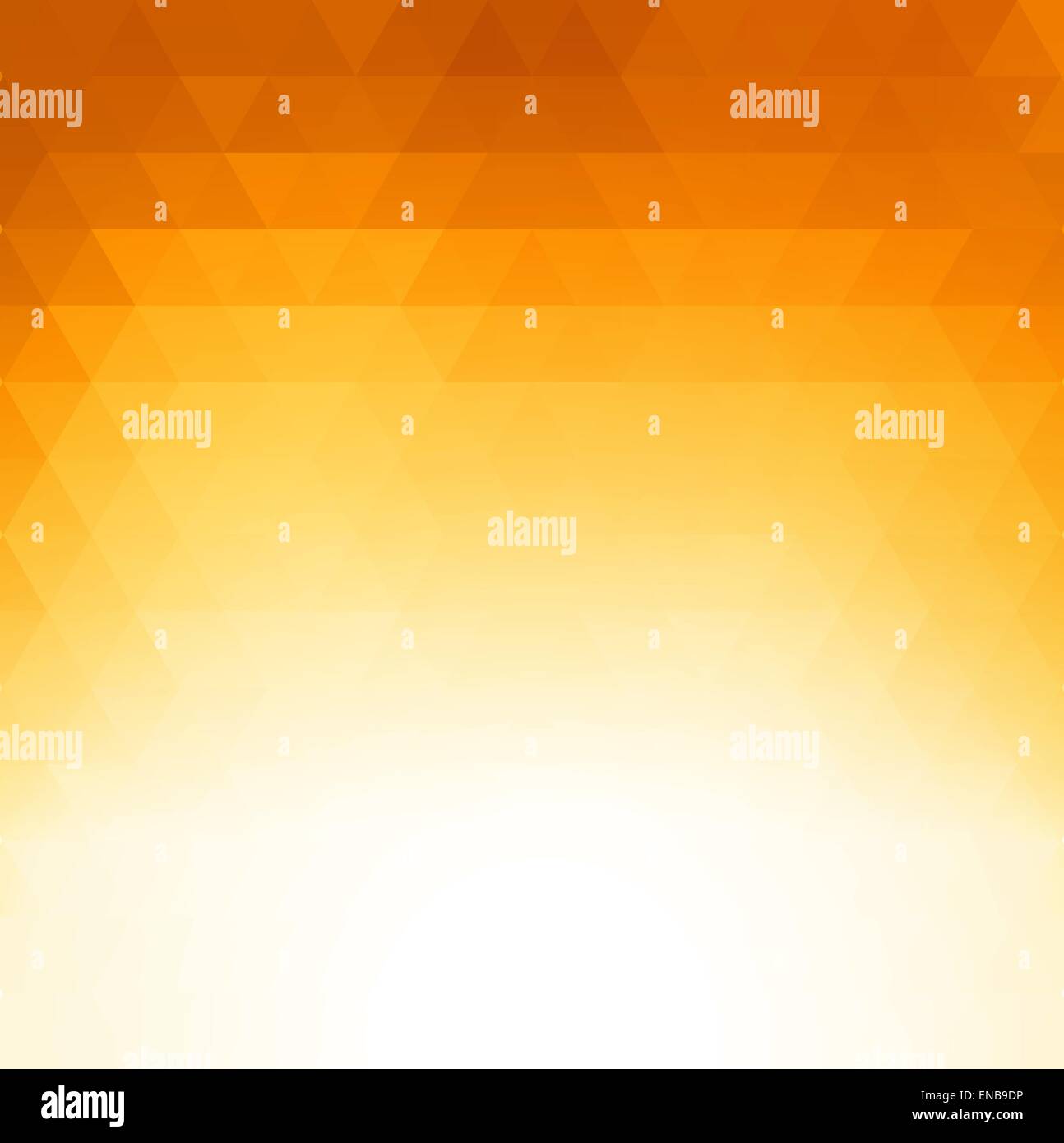 Vector Abstract orange geometric technology background with triangle ...