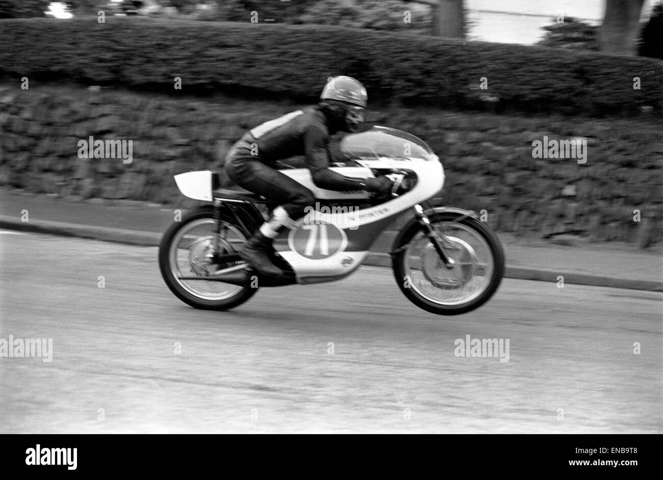 The International Isle of Man TT 350cc Junior Race, 7th June 1971. Stock Photo