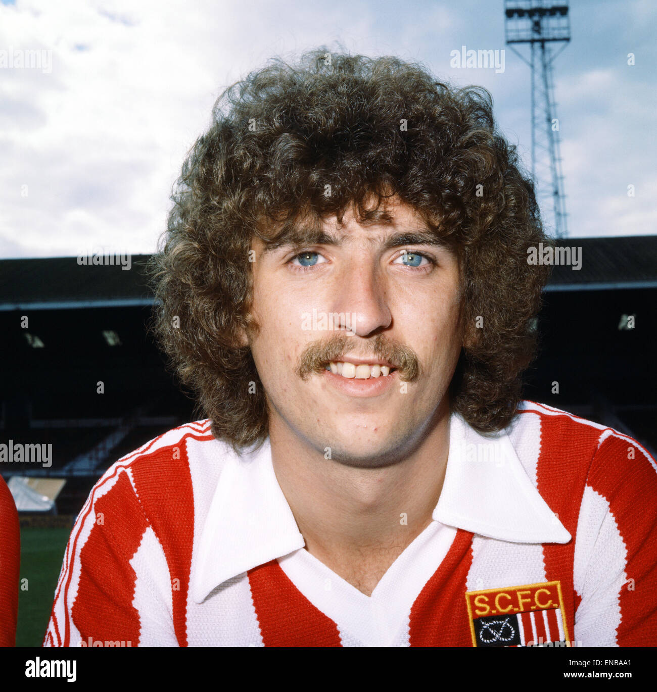 Stoke City FC. P.Randall July 1979. Stock Photo