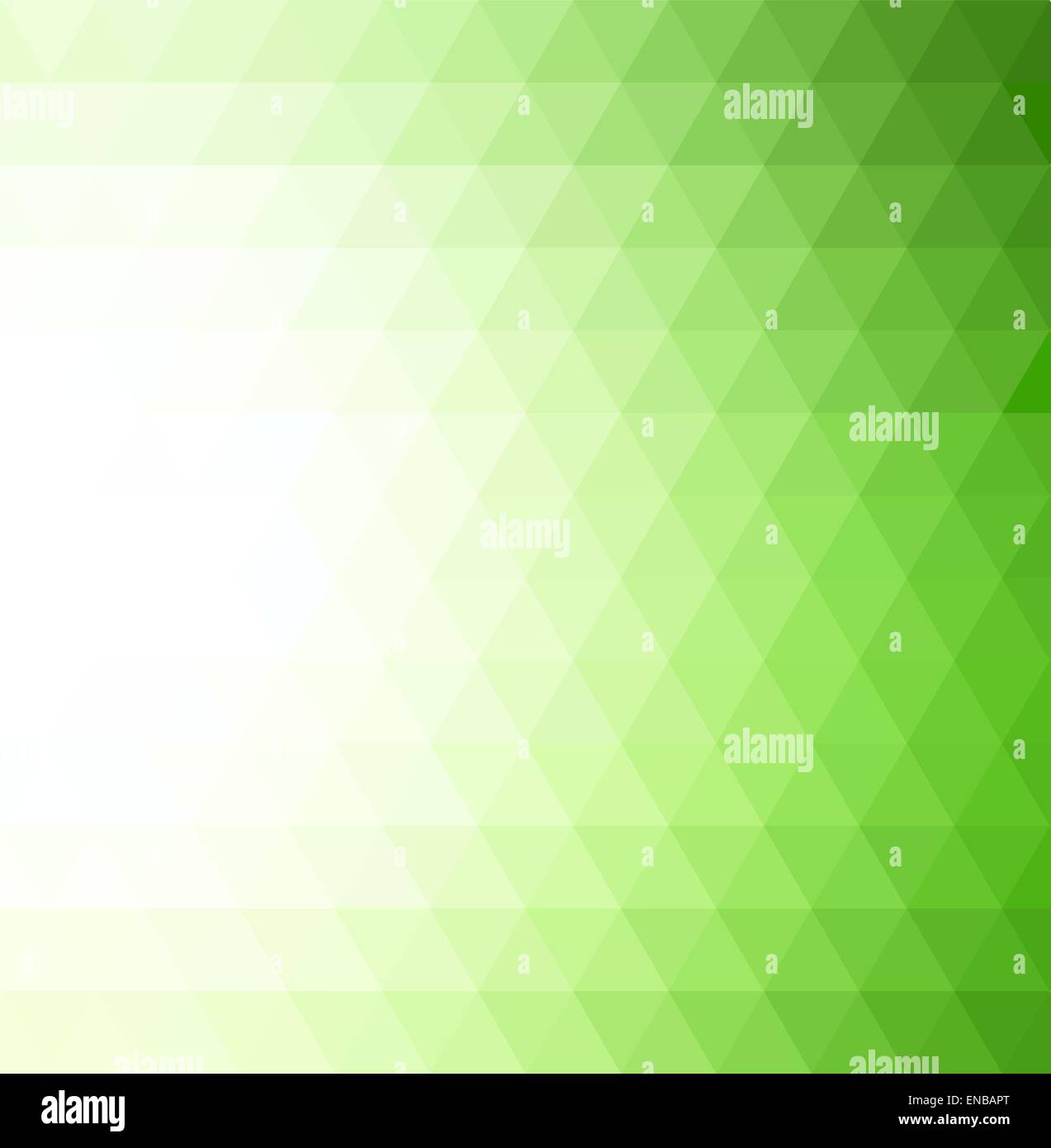 Vector Abstract green geometric technology background with triangle ...