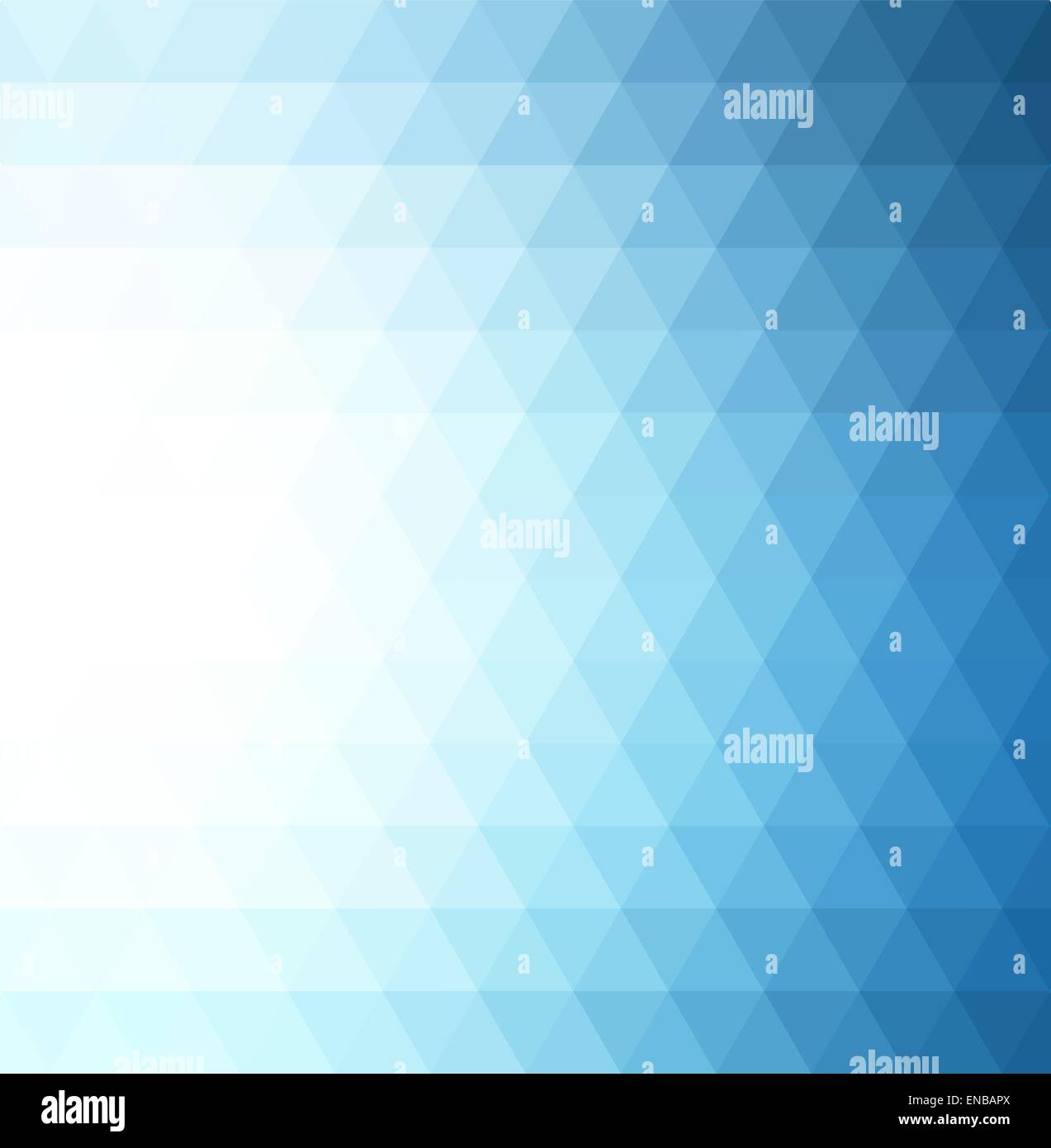 Vector Abstract blue geometric technology background with triangle ...