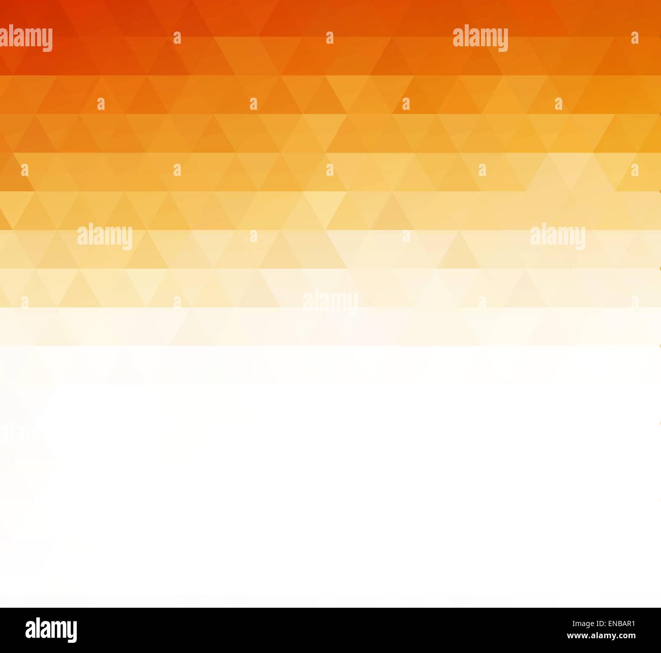 Vector Abstract orange geometric technology background with triangle ...