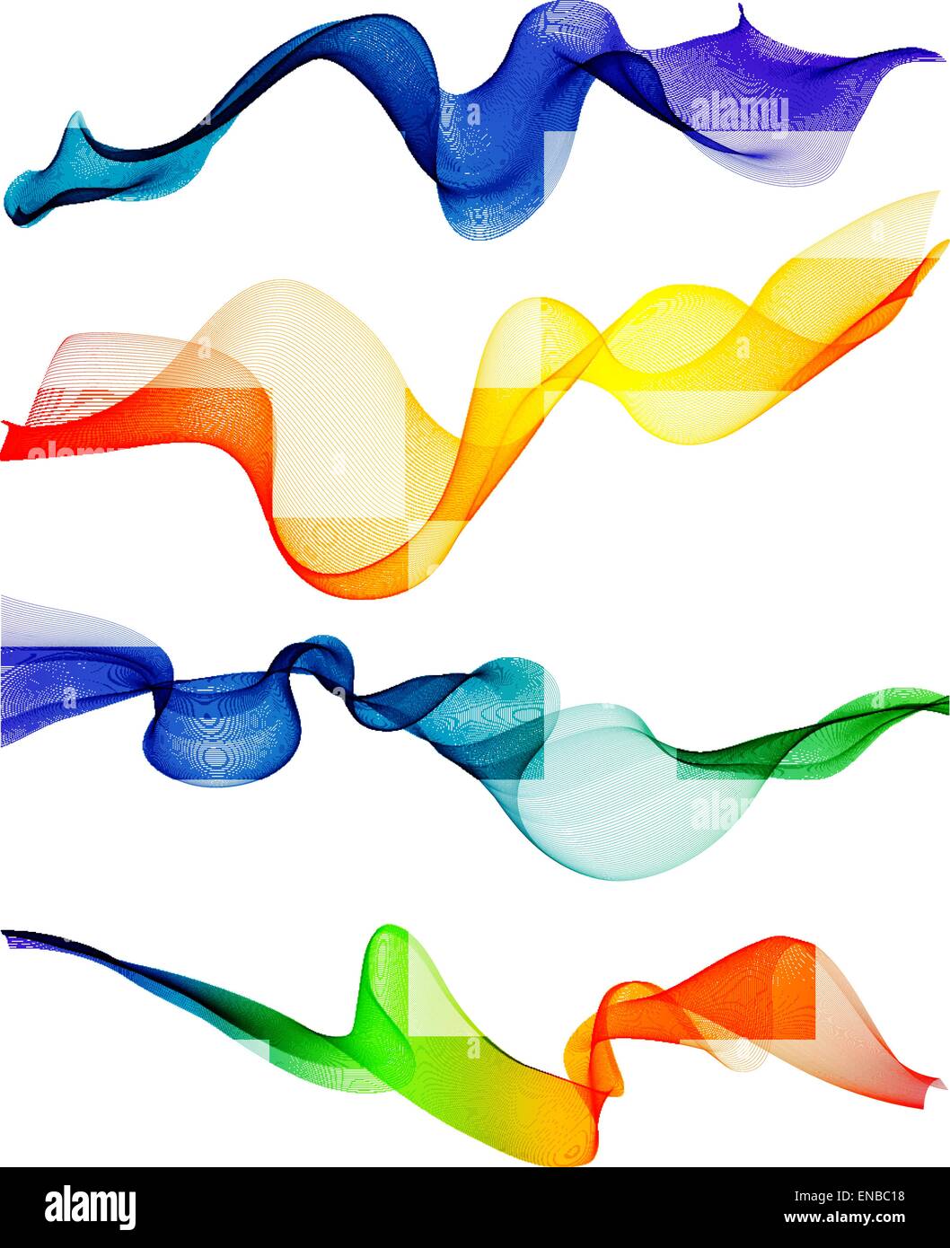 Vector Set of color transparent smoke wave Stock Vector Image & Art - Alamy