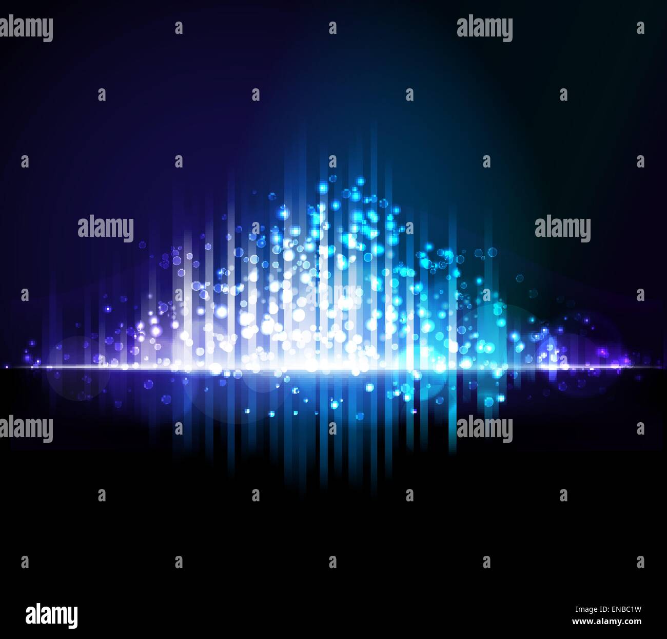 Vector illustration. Abstract blue light background EPS 10 Stock Vector ...