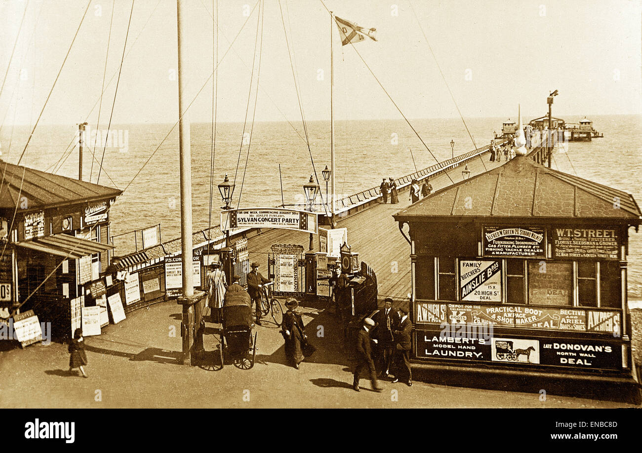 Deal Pier, Kent Stock Photo - Alamy