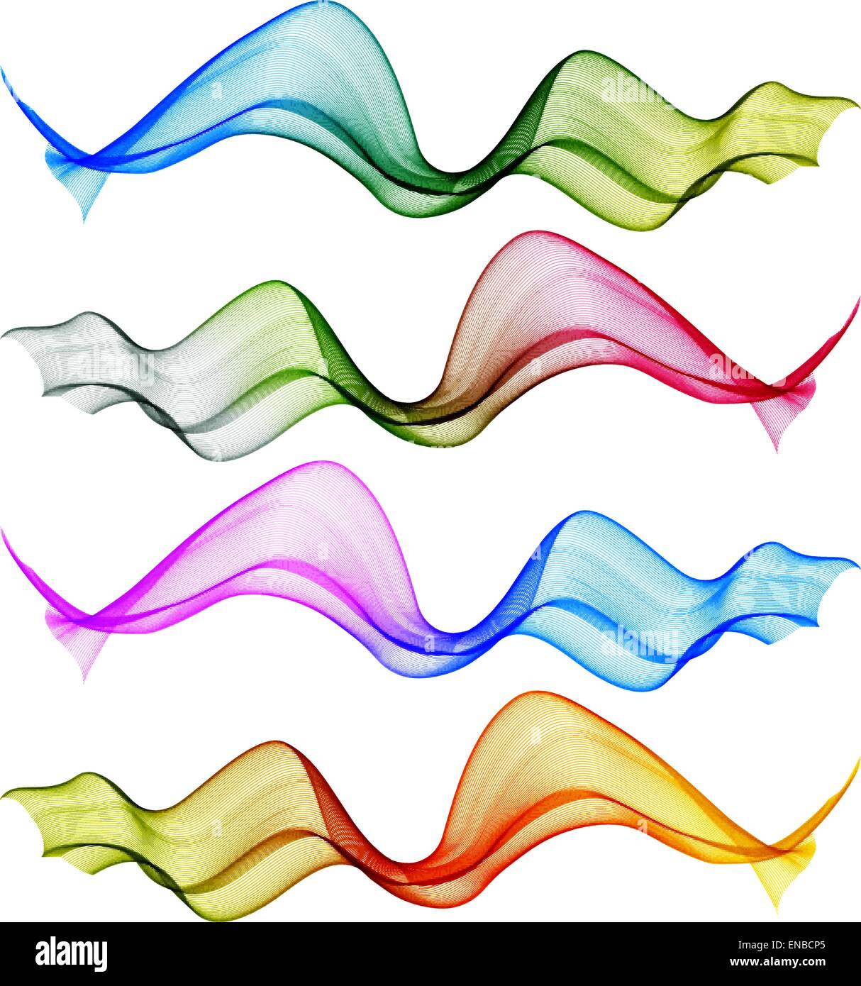 Vector Set of color transparent smoke wave Stock Vector Image & Art - Alamy