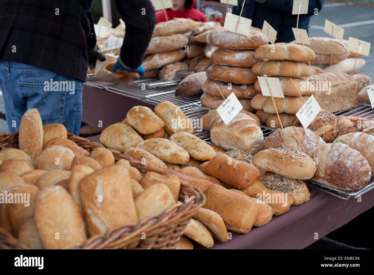Bread for sale Stock Photo Alamy