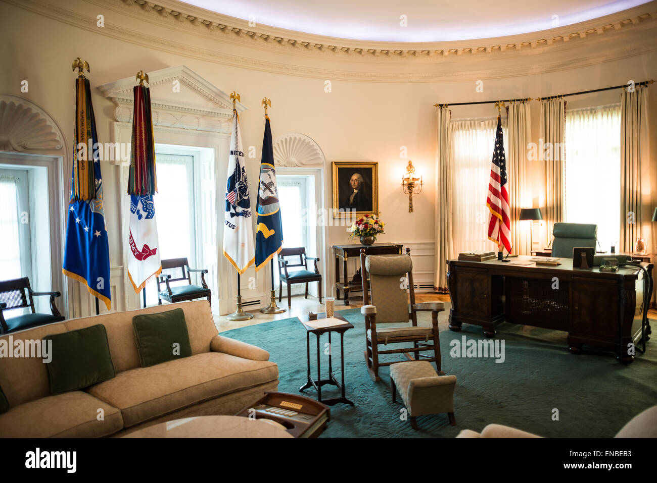 LBJ Presidential Library Oval Office Replica Austin Texas // AUSTIN ...