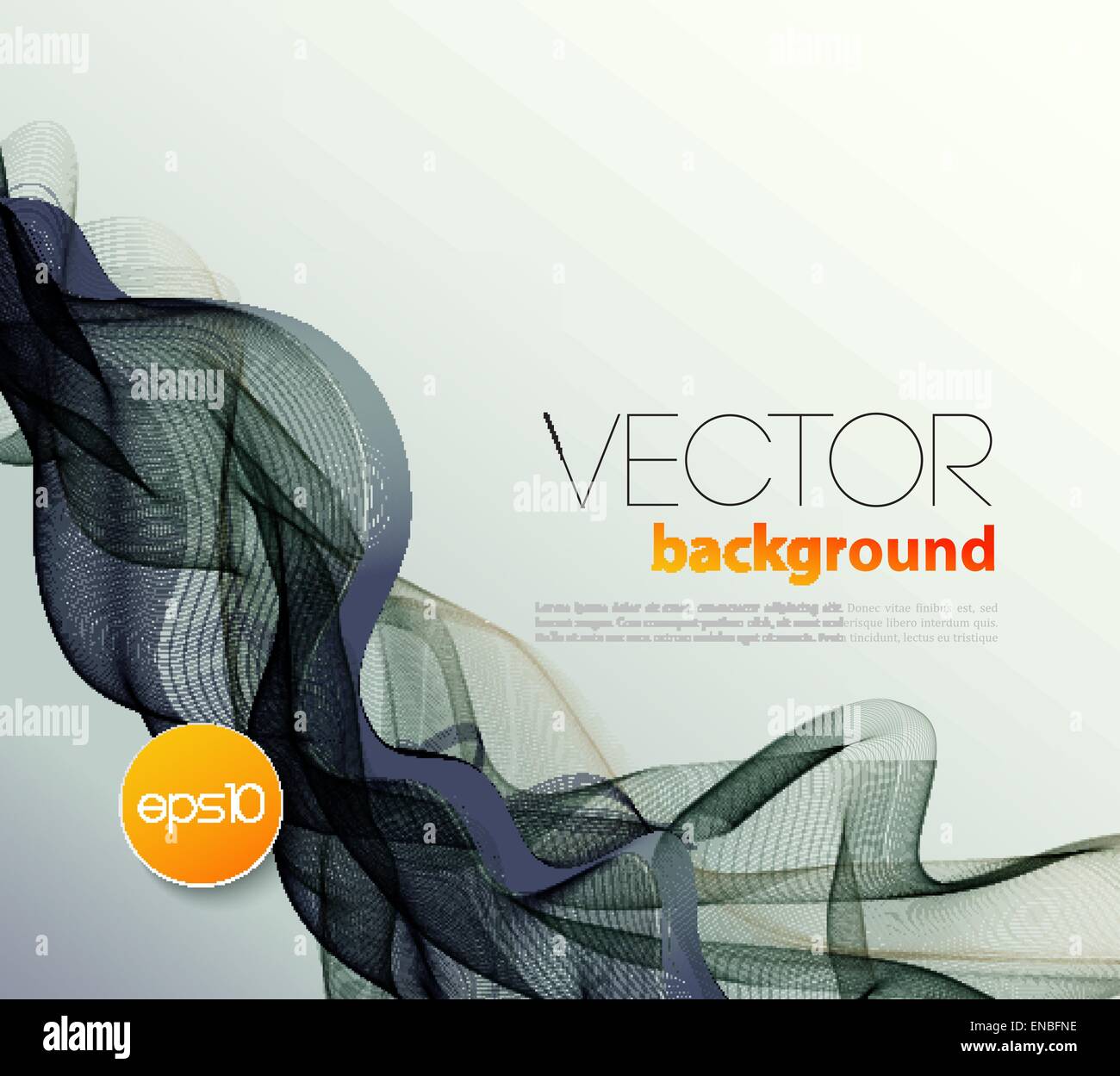 Vector Abstract wave template background brochure design Stock Vector ...