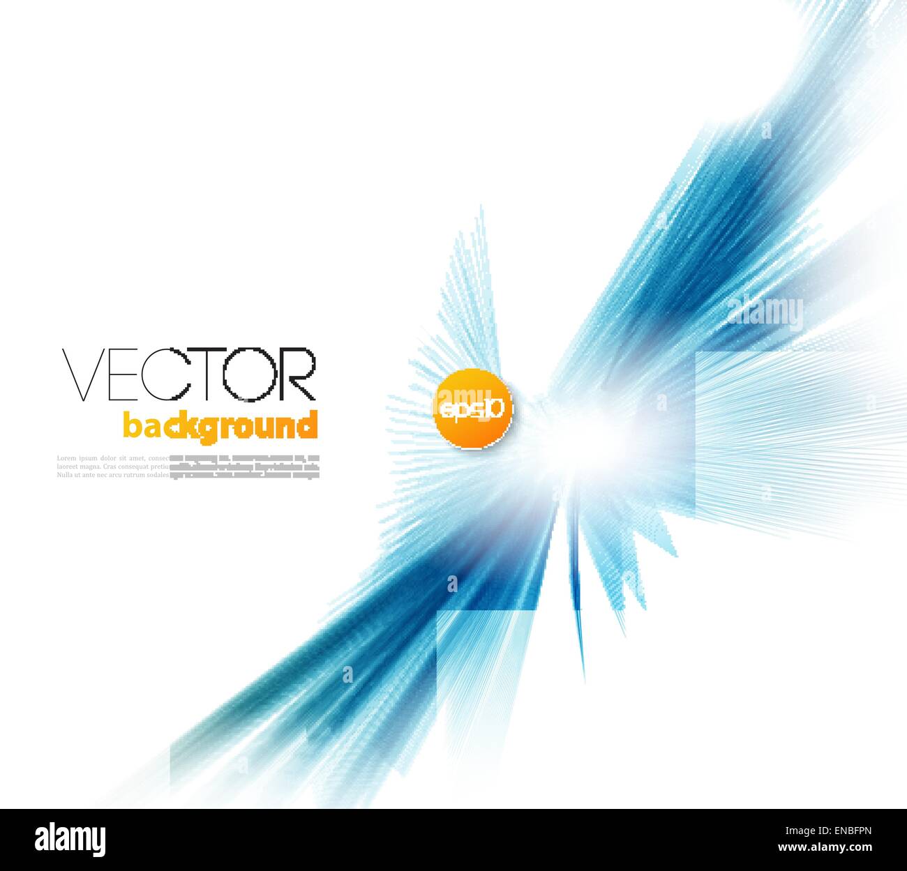 Vector Abstract template background brochure design blue line Stock ...