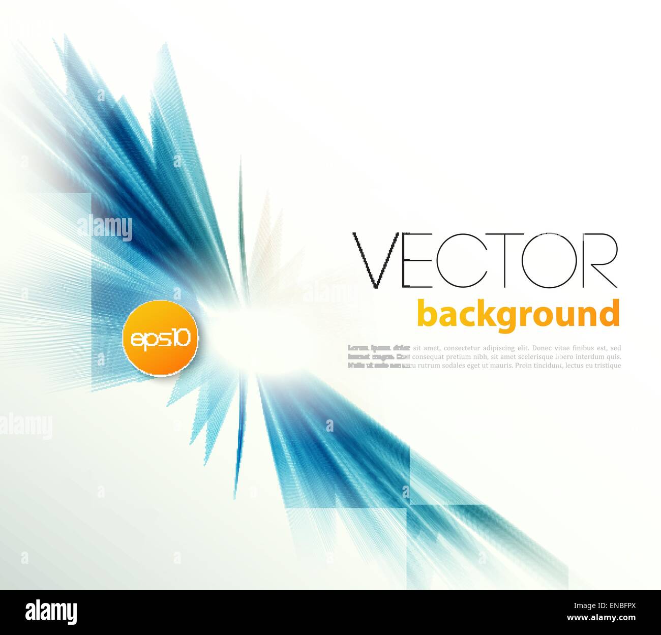 Vector Abstract template background brochure design blue line Stock ...