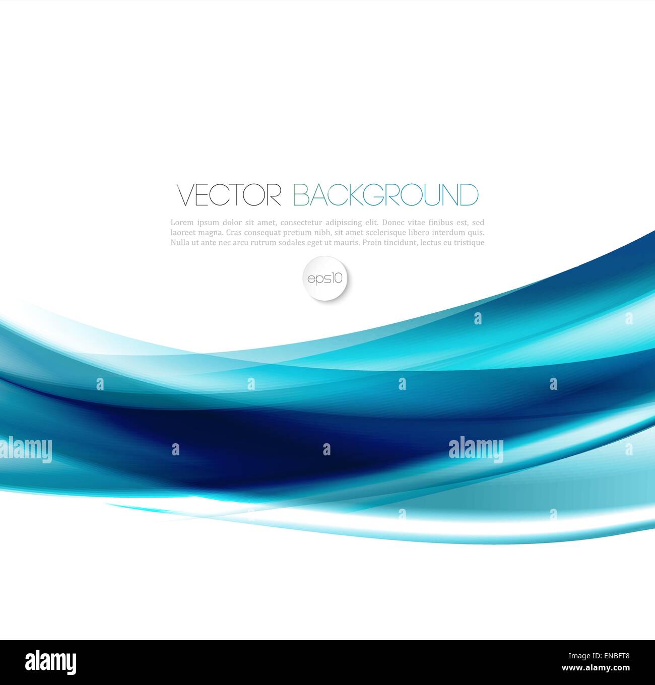 Vector Abstract wave template background brochure design Stock Vector ...