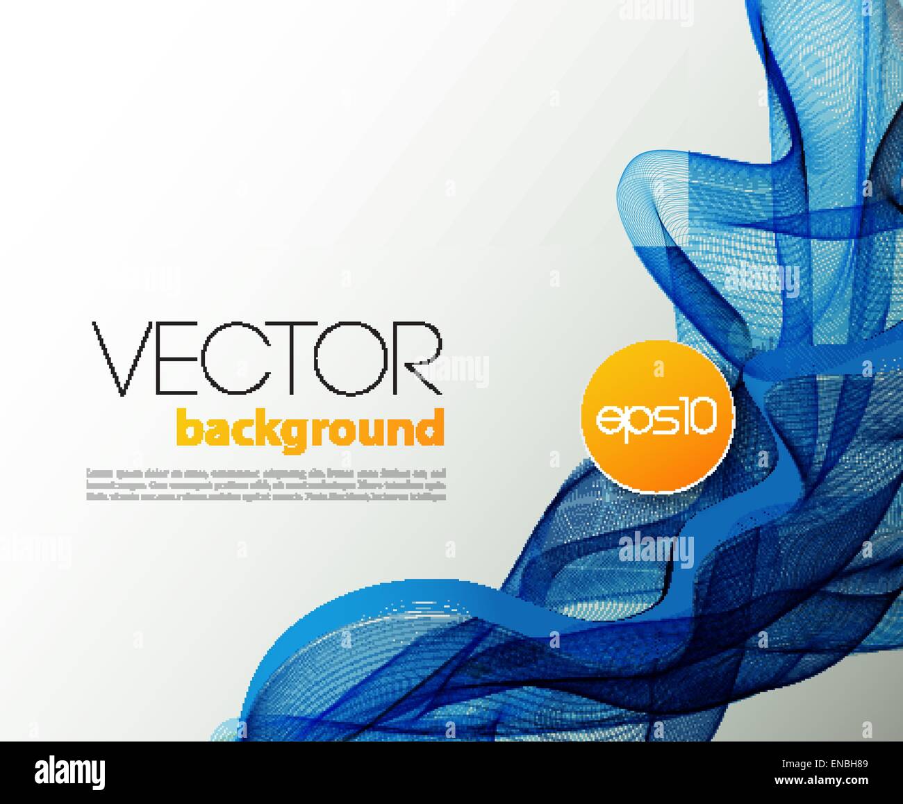 Vector Abstract wave template background brochure design Stock Vector ...