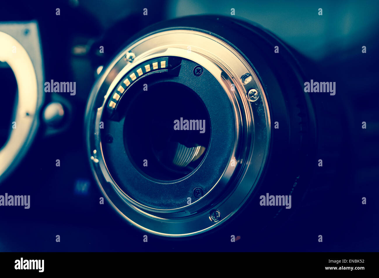 Professional camera lens Stock Photo Alamy