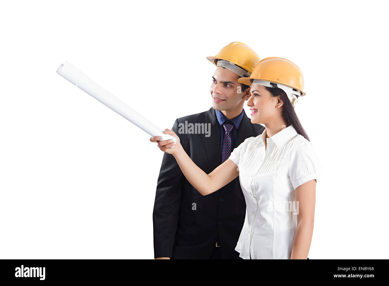 2 indian Engineer Colleague Project Planning Stock Photo Alamy