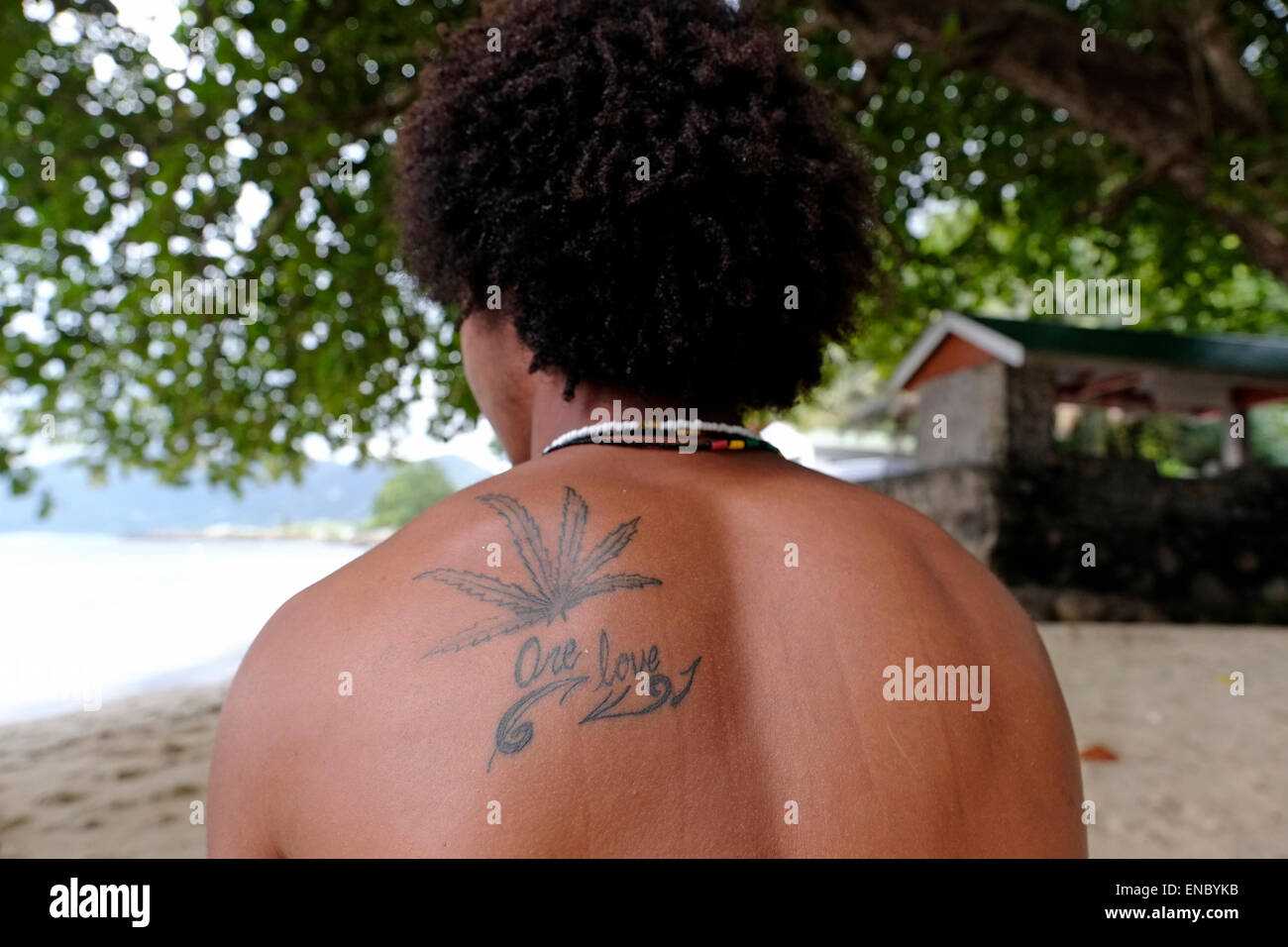 Marijuana tattoo hi-res stock photography and images - Alamy