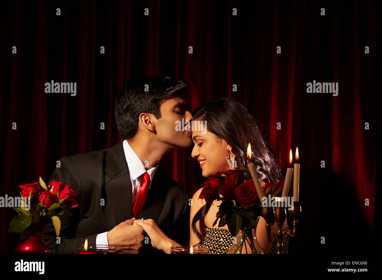 Indian couple engagement hands hi-res stock photography and images - Alamy