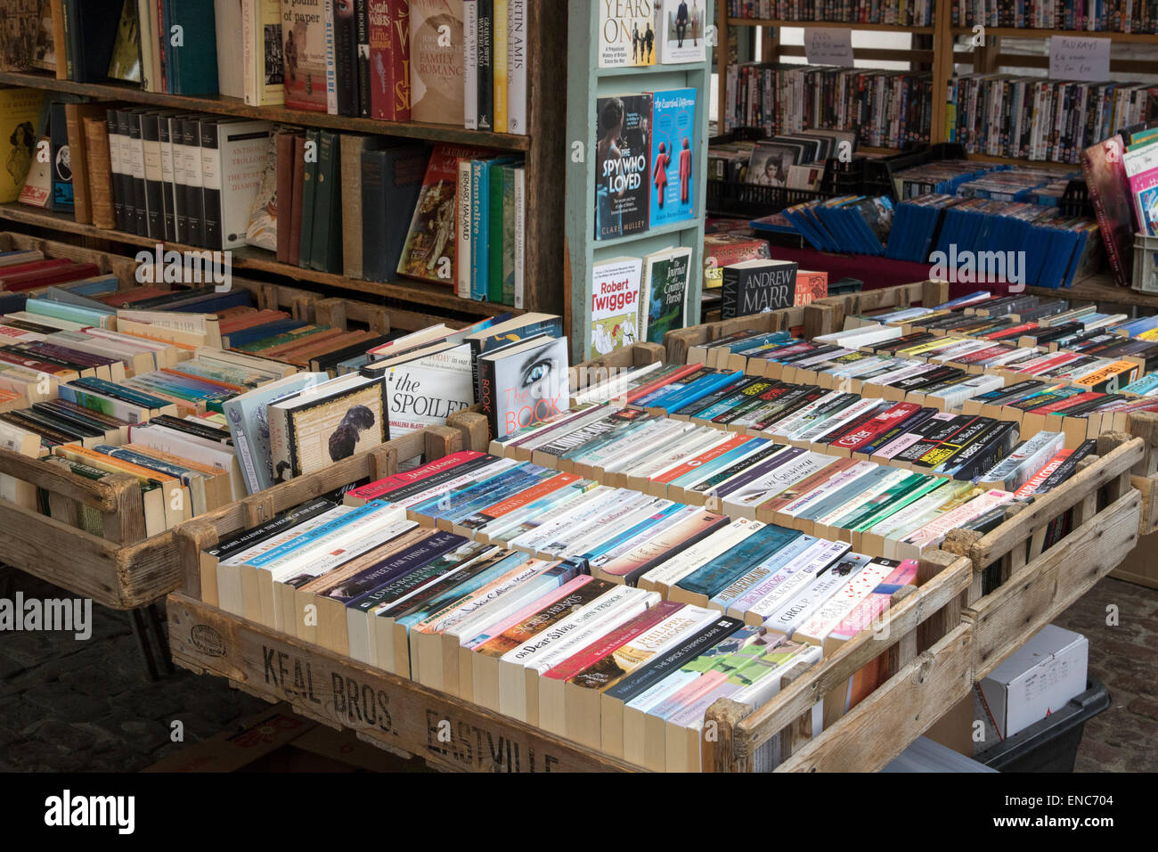 Books at a market stall hires stock photography and images Alamy