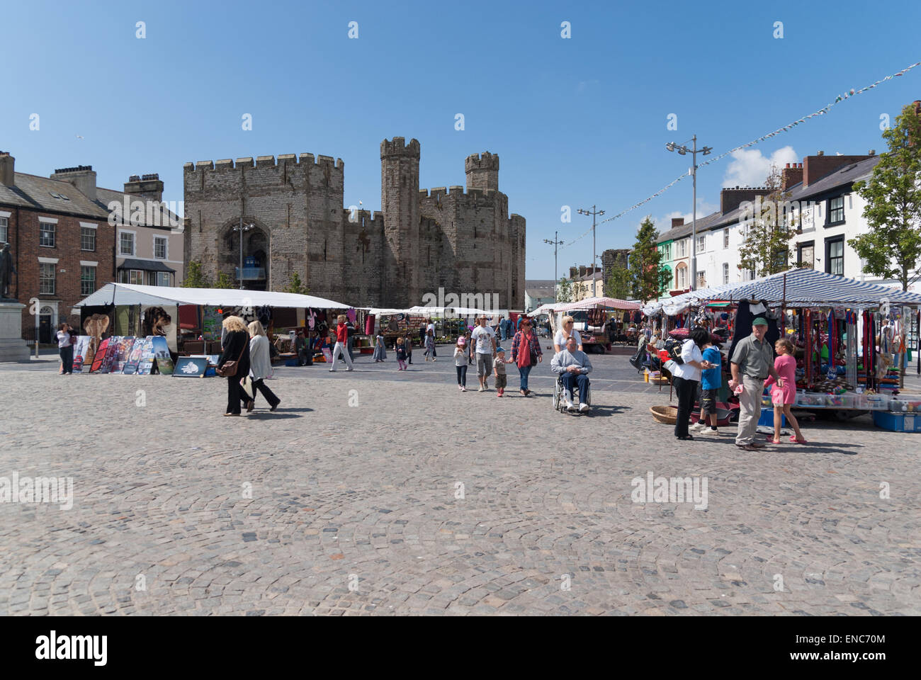 Caernarfon castle centre hires stock photography and images Alamy