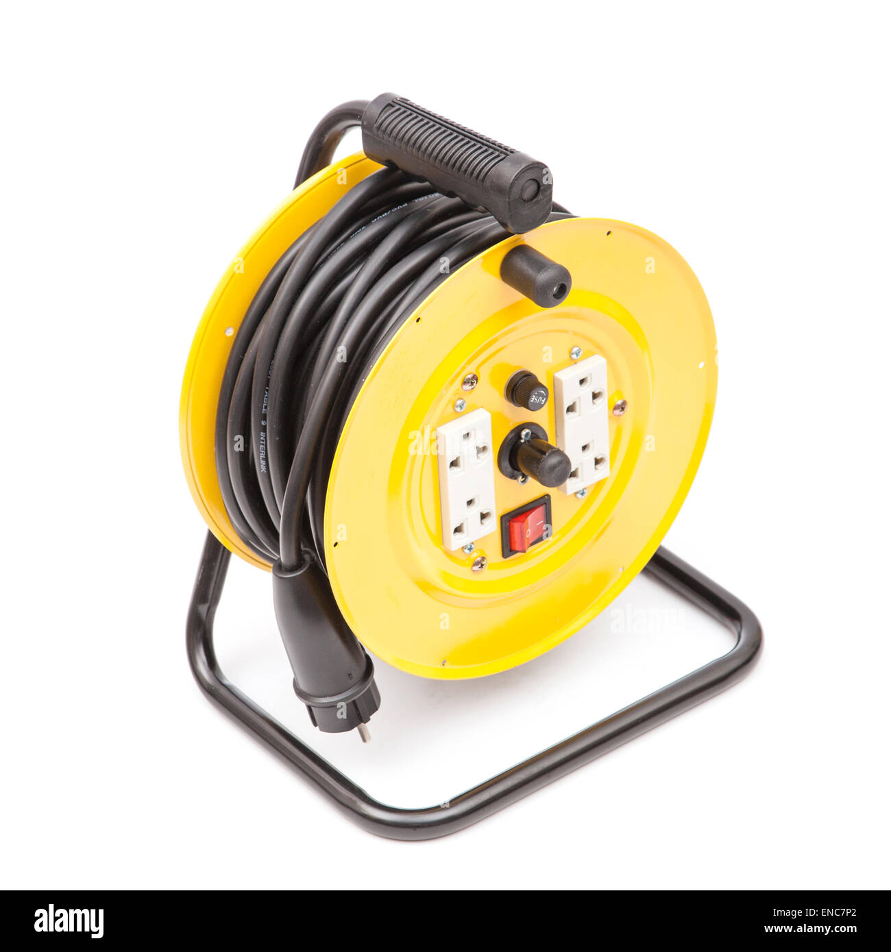Cable reel hi-res stock photography and images - Alamy