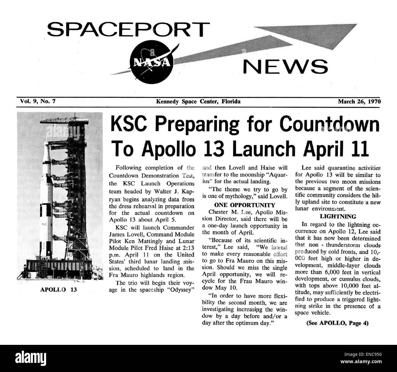 Apollo 13 launch hires stock photography and images Alamy