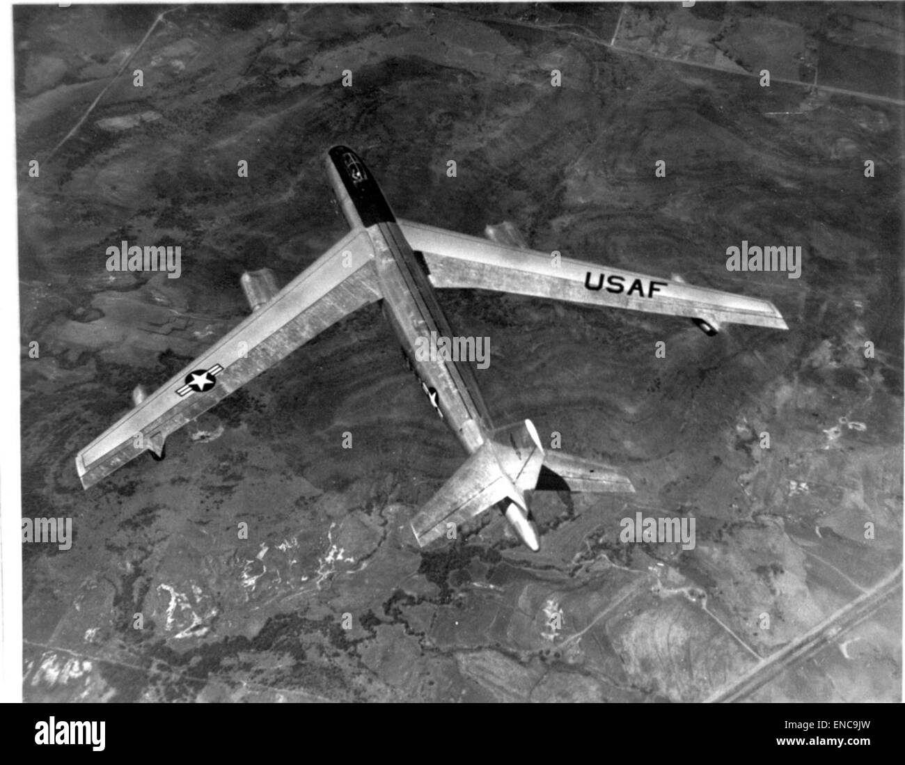 Boing B-47 Stock Photo