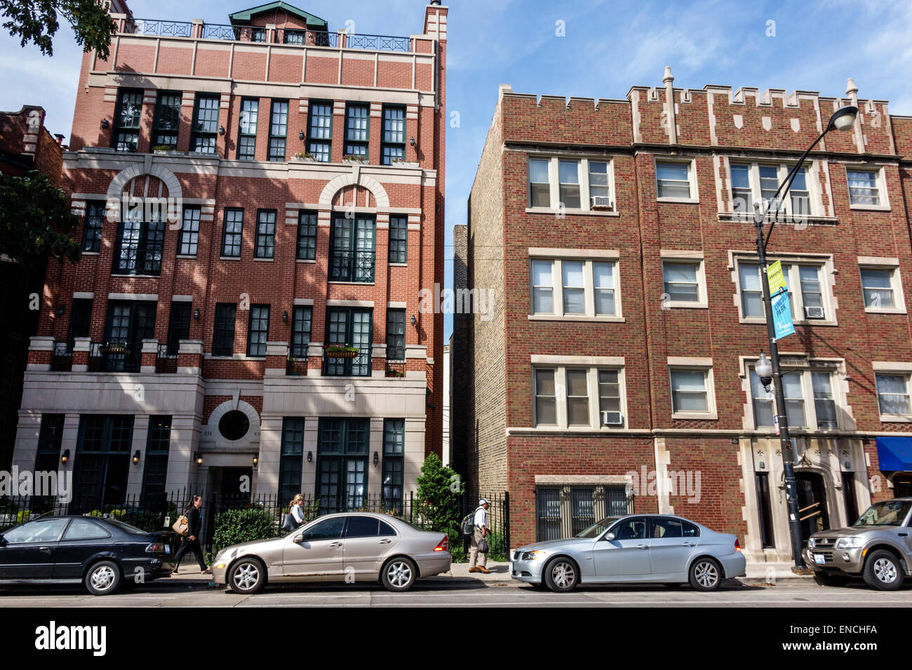 Chicago west side neighborhood High Resolution Stock Photography and