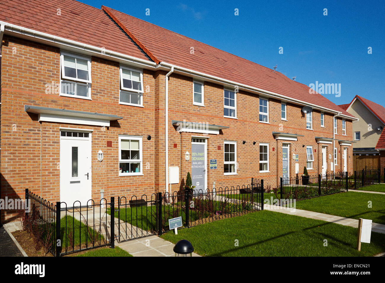 Barratt site at Hawley Gardens off Fleetwood Road North, Thornton