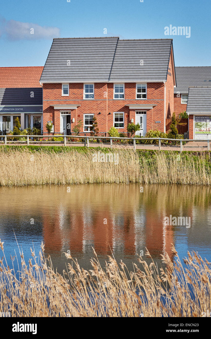 Barratt site at Hawley Gardens off Fleetwood Road North, Thornton